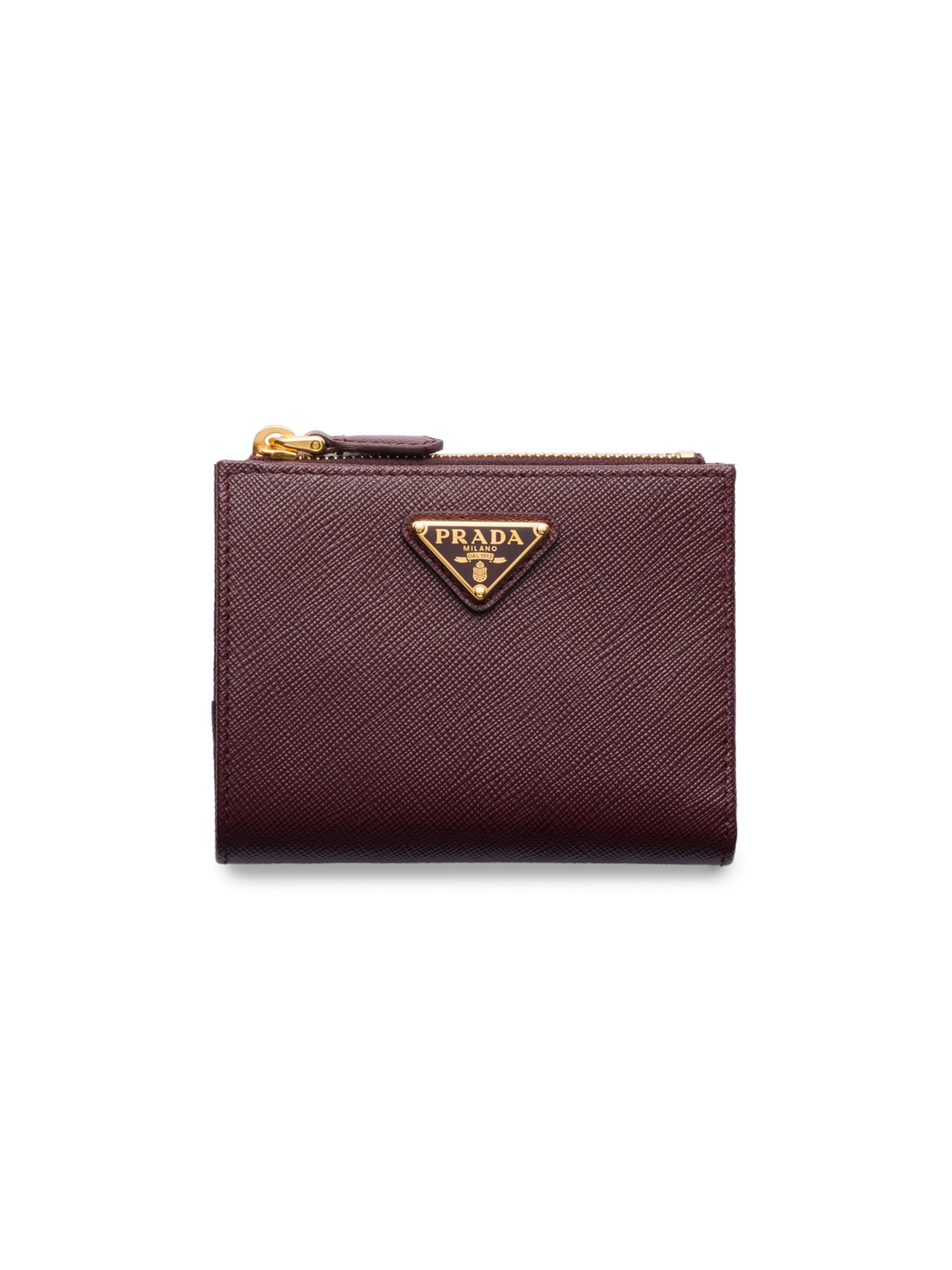 Prada Saffiano Leather Card Holder | Saks Fifth Avenue