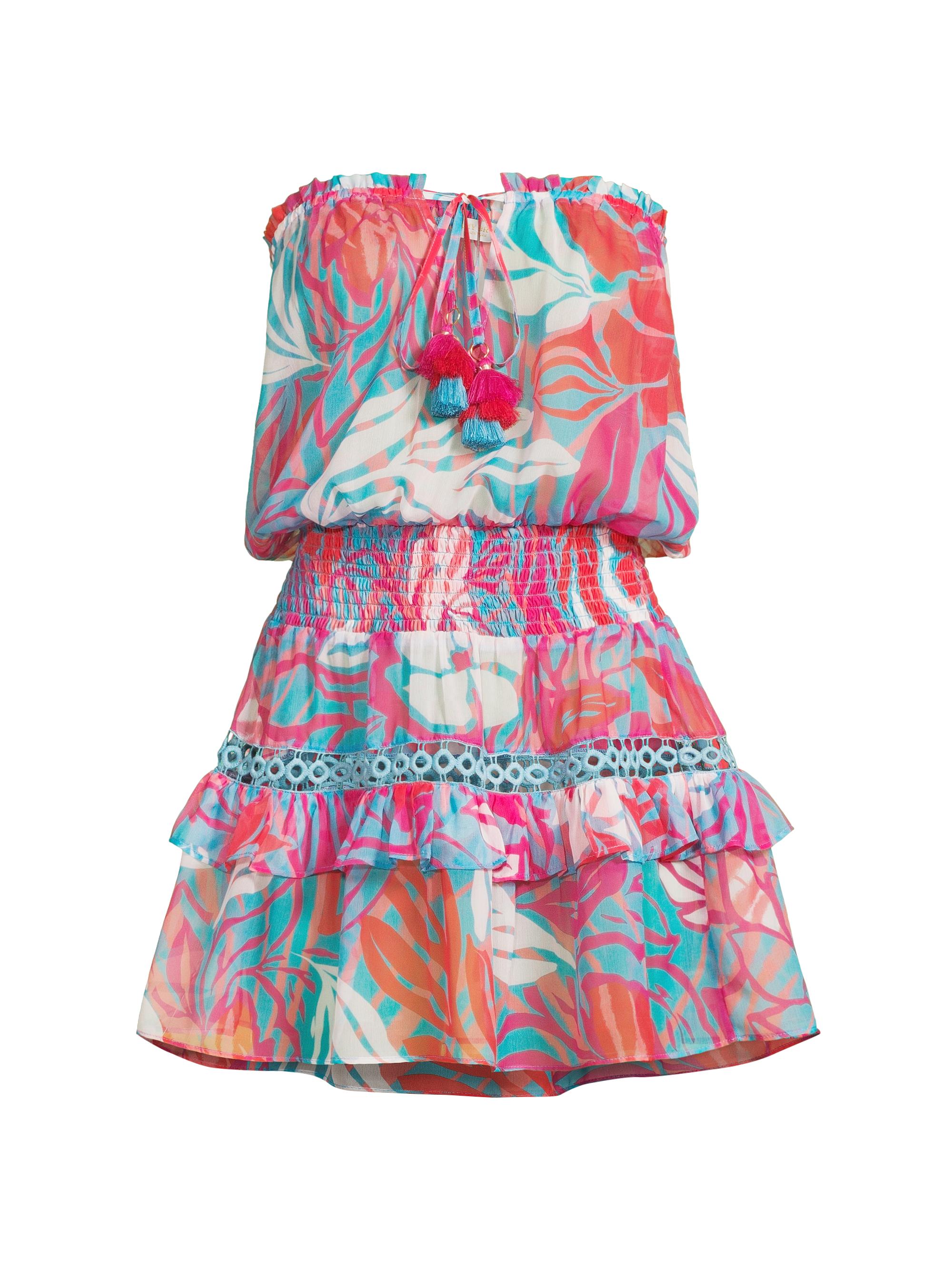 Ramy Brook Women's Calypso Jaliyah Minidress - Flame Multi