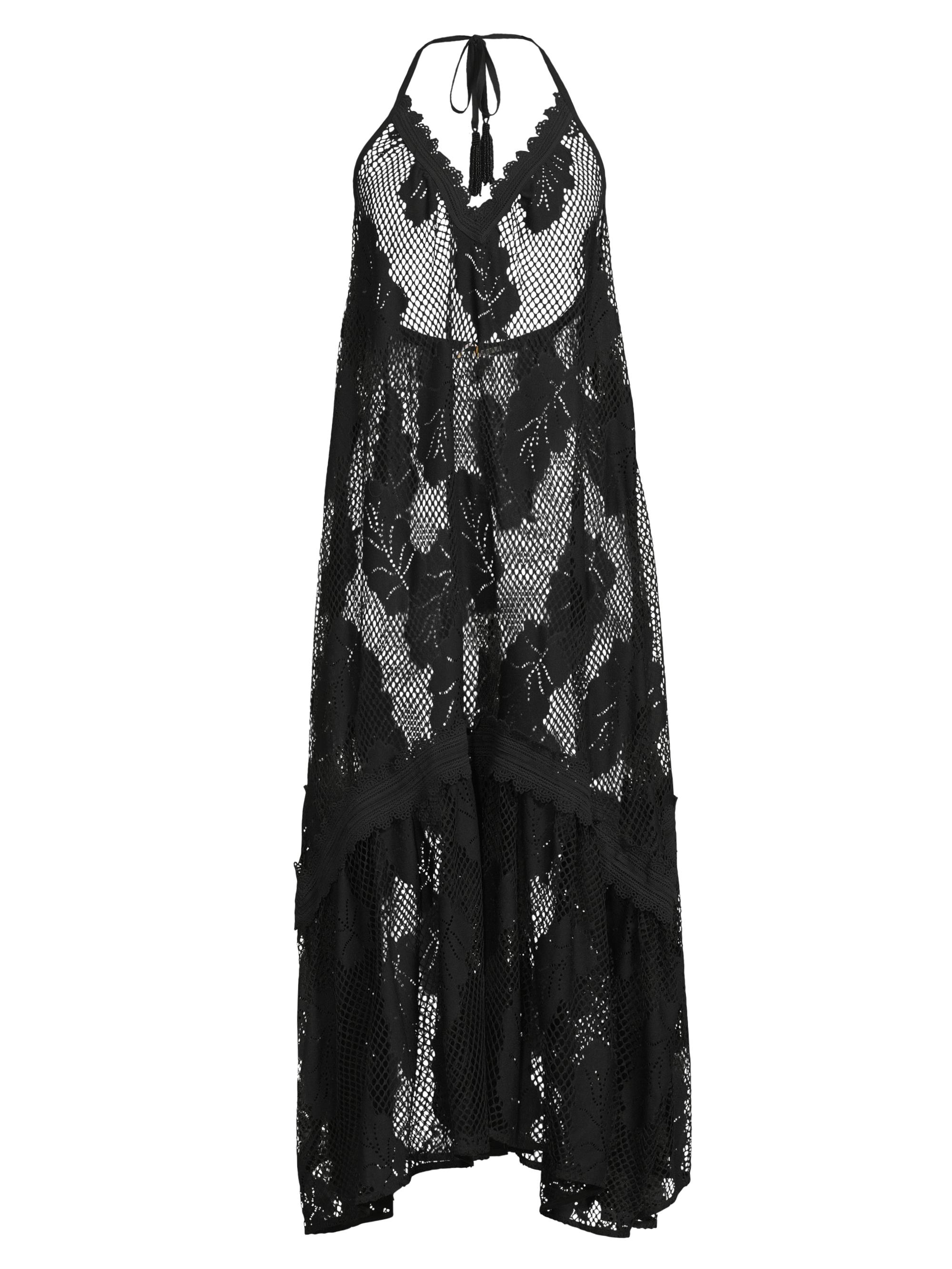 Ramy Brook Women's Shea Halterneck Maxi Dress - Black