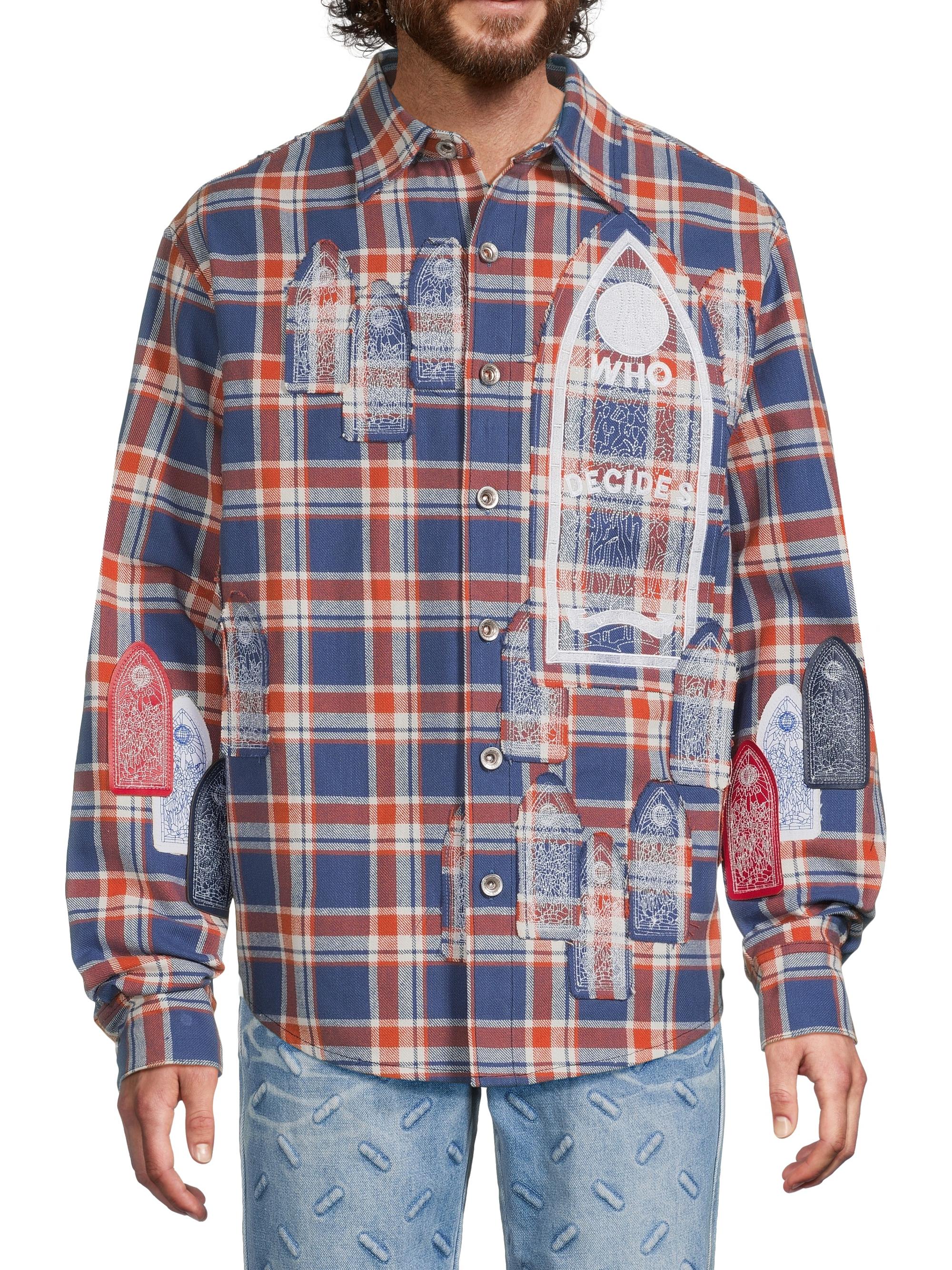 Who Decides War Glory Patchwork Flannel Shirt | Saks Fifth Avenue