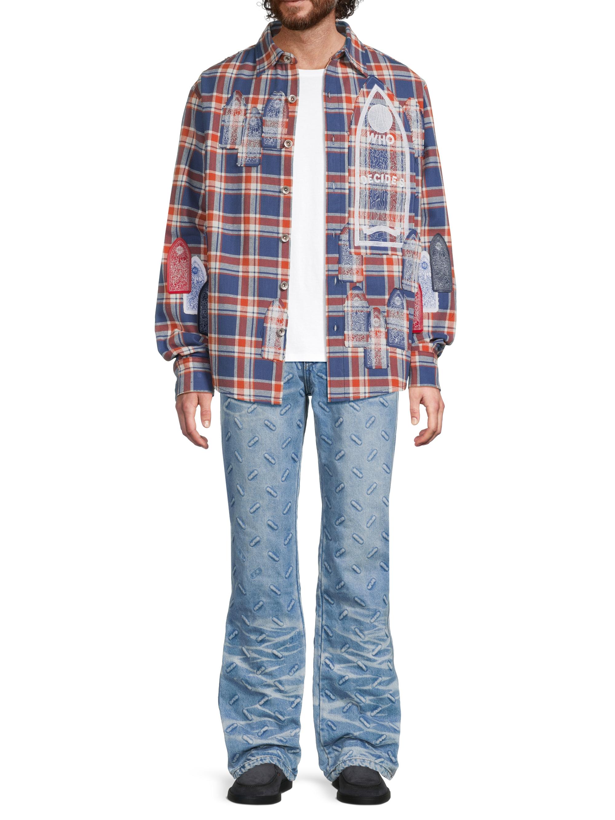 Who Decides War Glory Patchwork Flannel Shirt | Saks Fifth Avenue