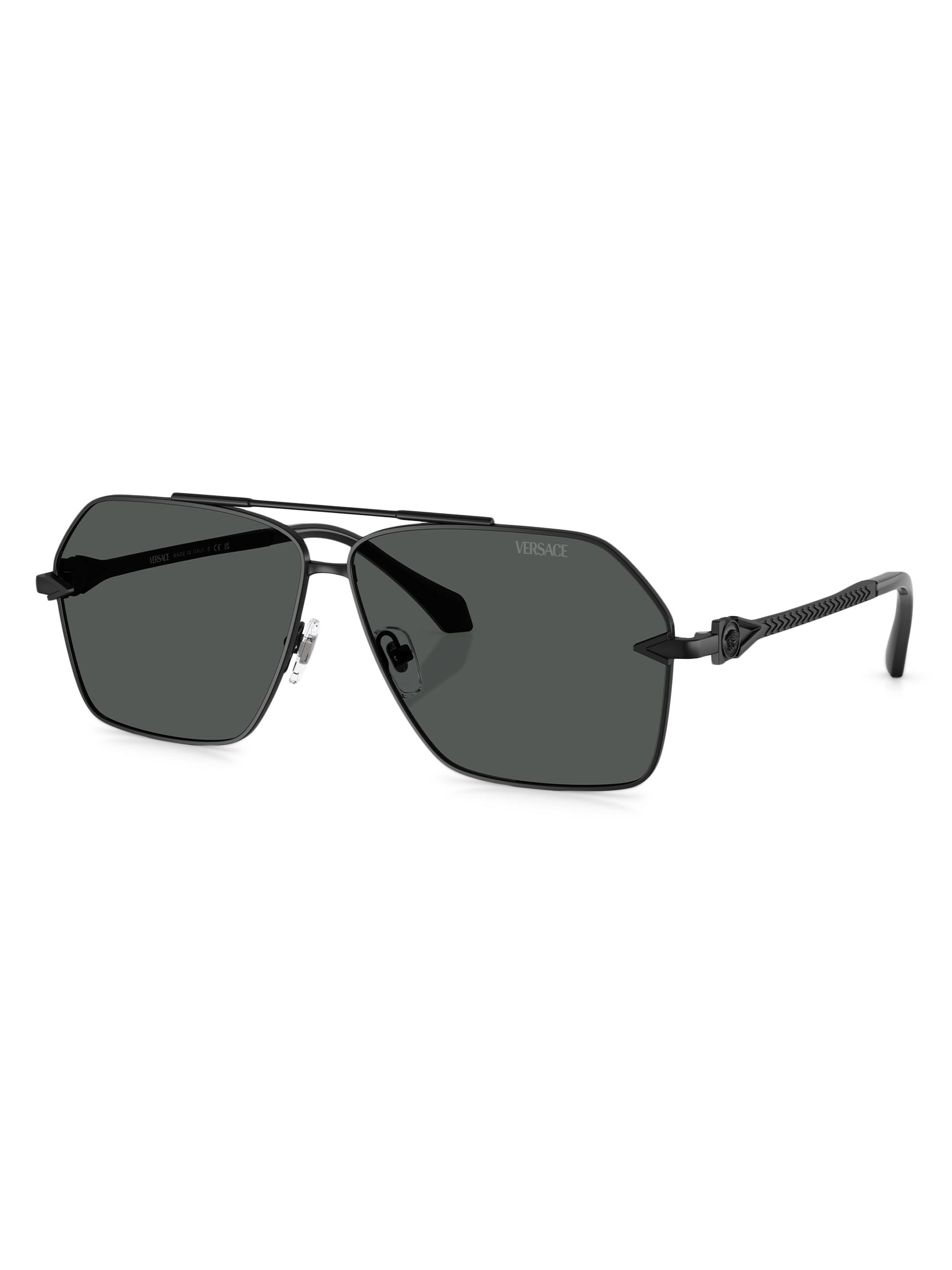 Prada Linea Rossa 62MM Metal Pilot Sunglasses | Saks Fifth Avenue