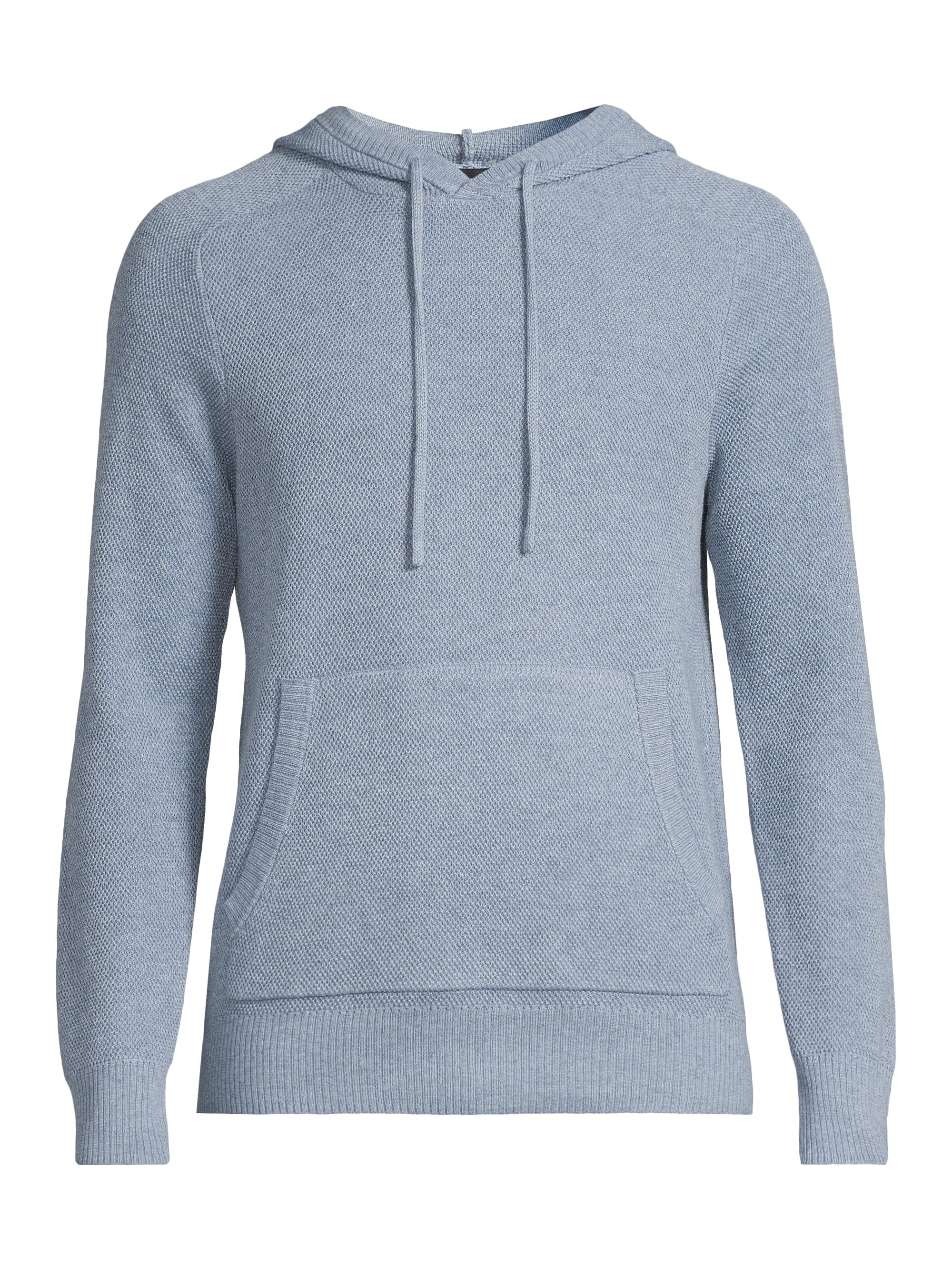 Rails Men's Matador Knit Hoodie - Light Blue Heather
