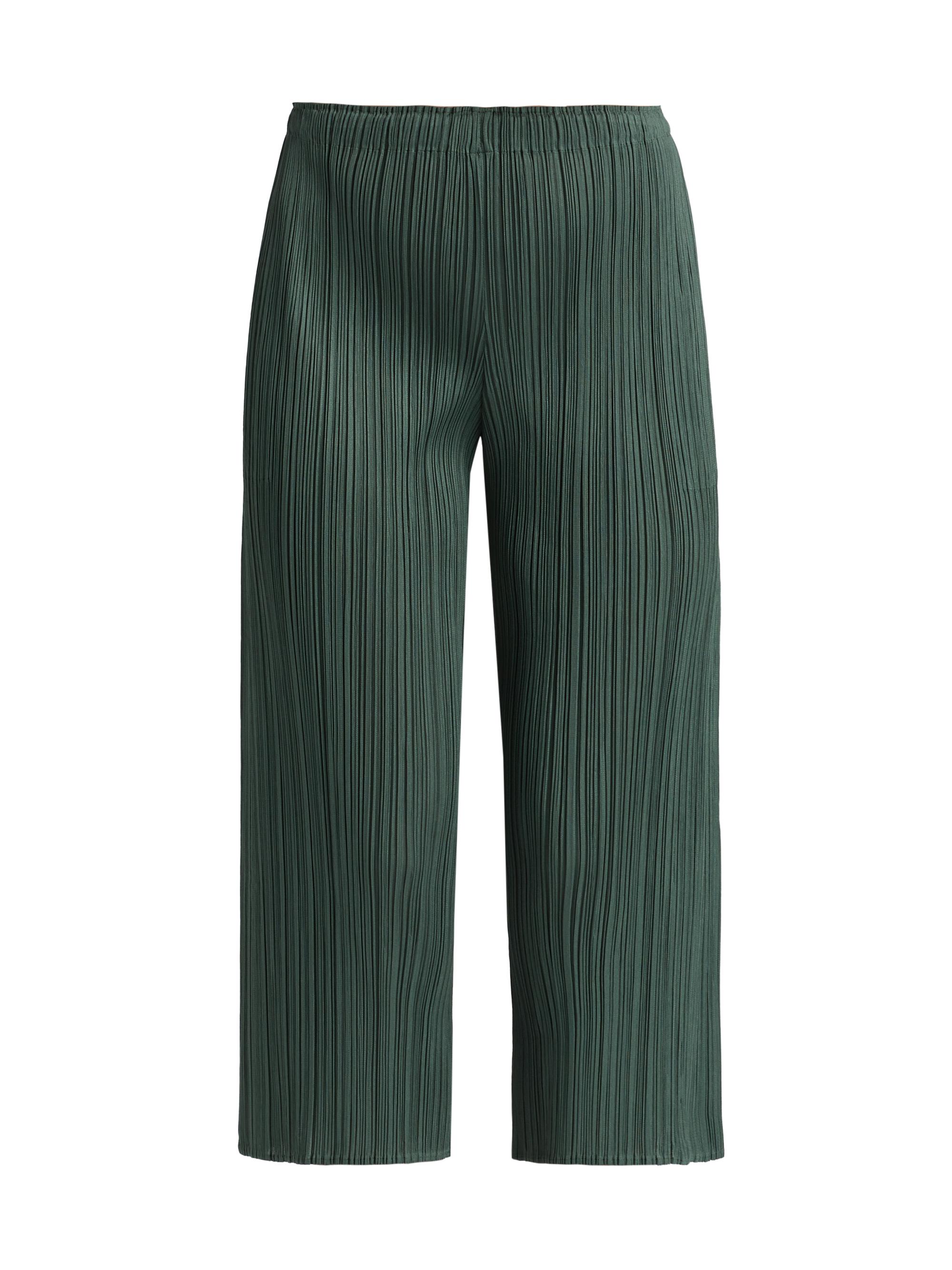 Pleats Please Issey Miyake Basics Pleated Crop Pants | Saks Fifth