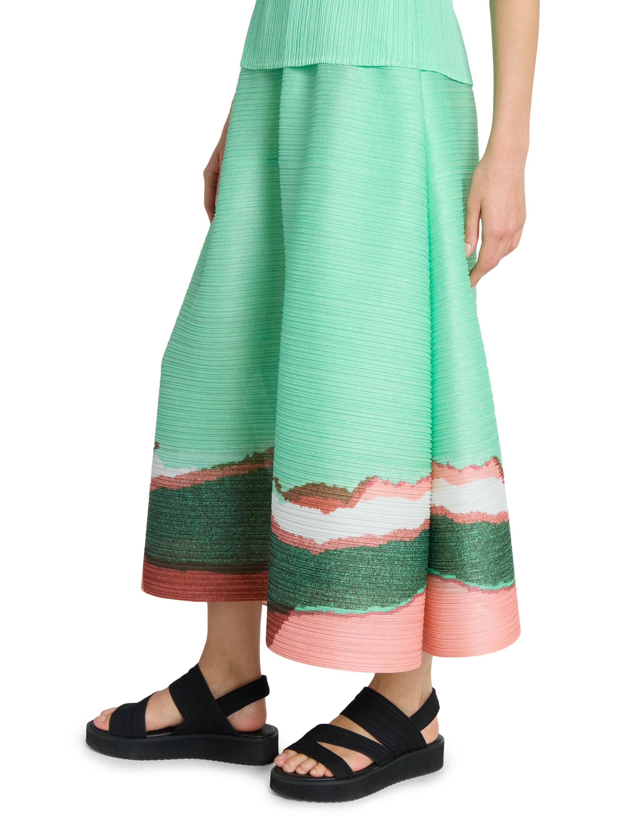 新品PLEATS PLEASE ISSEYMIYAKE GRAINYCOLORS Pleats Please Issey Miyake Grainy Colors Midi-Skirt | Saks Fifth