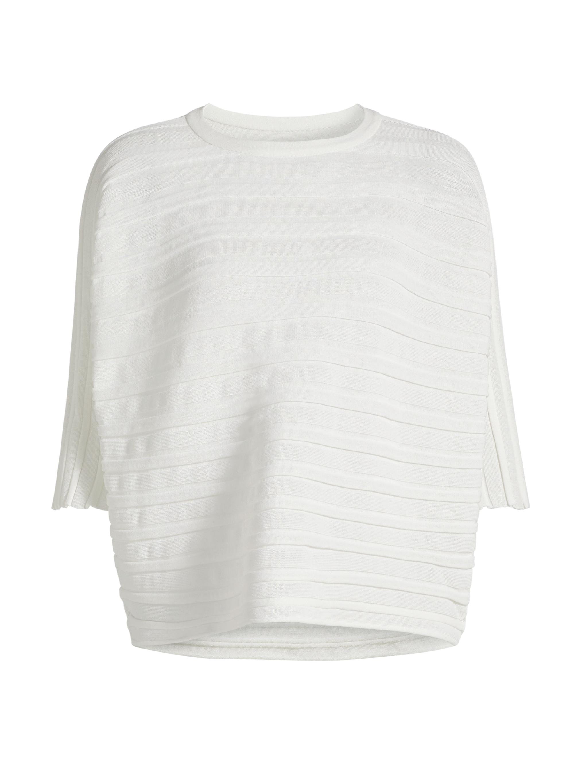 Pleats Please Issey Miyake Step Plissé Knit Top | Saks Fifth Avenue