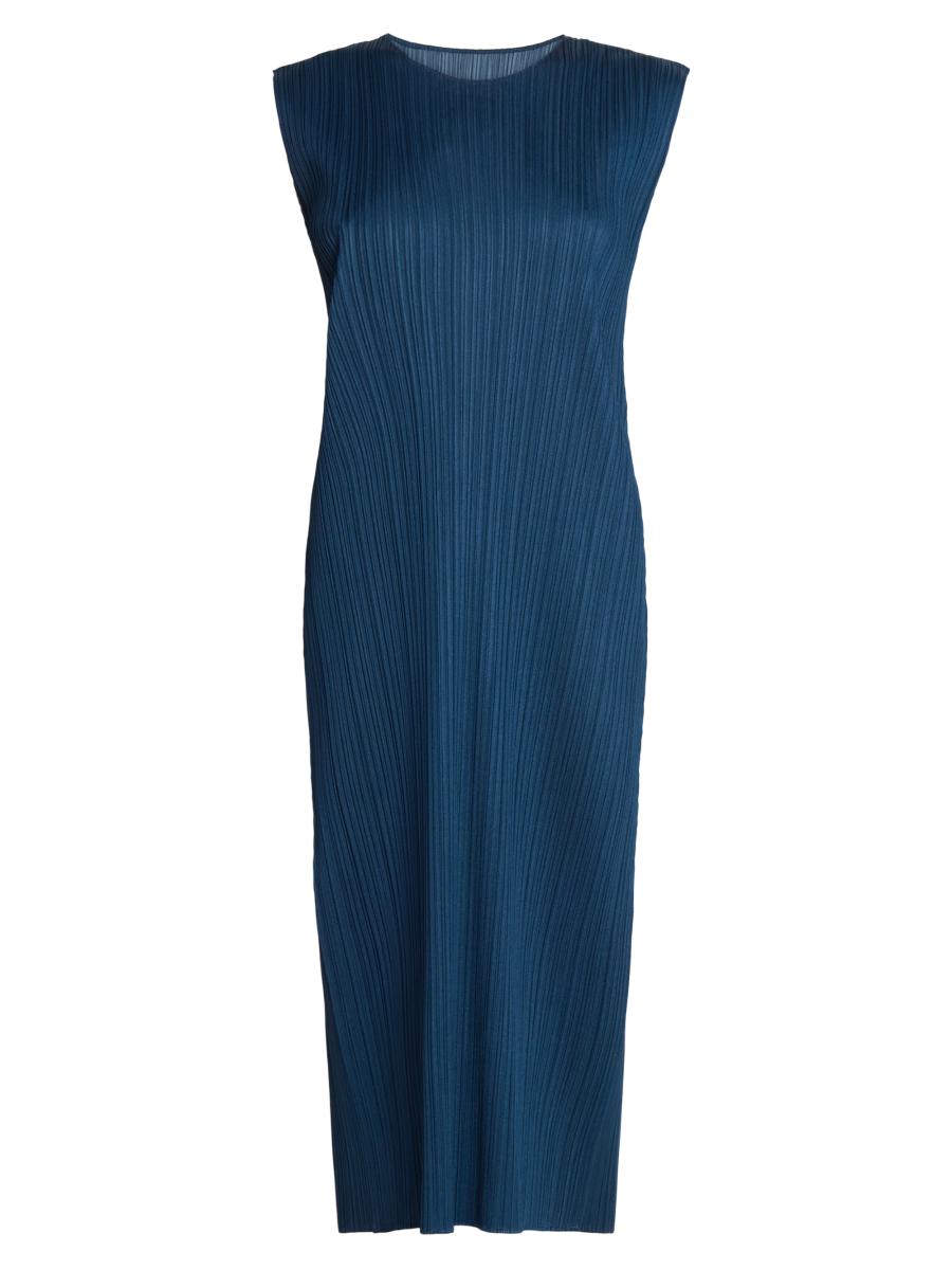 Pleats please Monthly april サイズ3 navy MONTHLY COLORS : APRIL Dress Greyish Navy – ISSEY MIYAKE EU