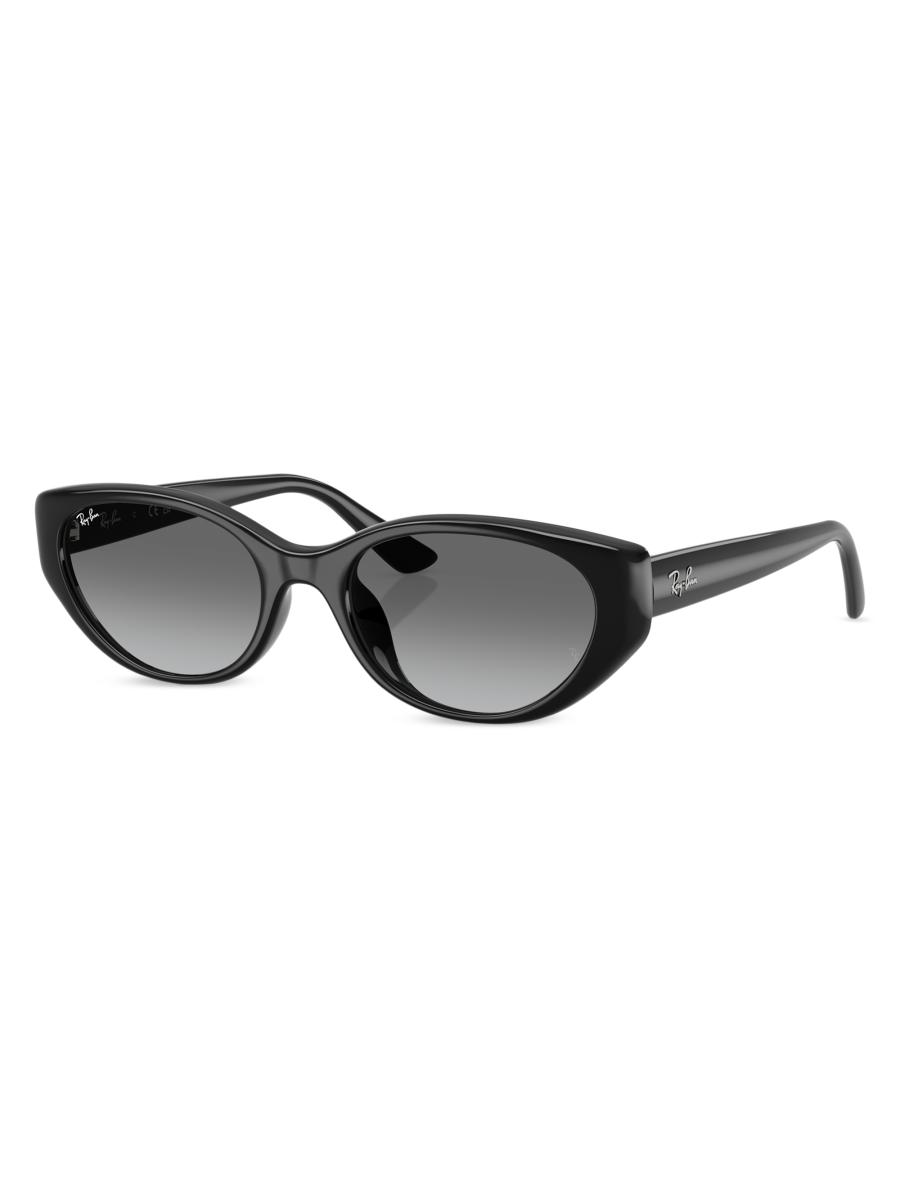 Ray-Ban ORB4457D サングラス RB4457D BIO-BASED Sunglasses in White and Dark Grey