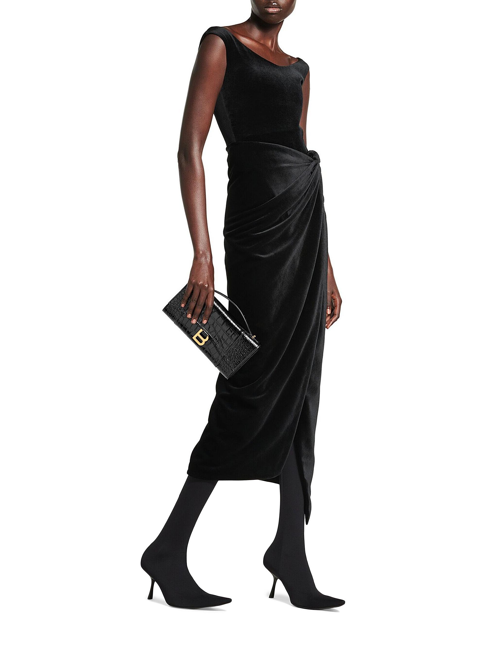 Hourglass Pochette with Handle