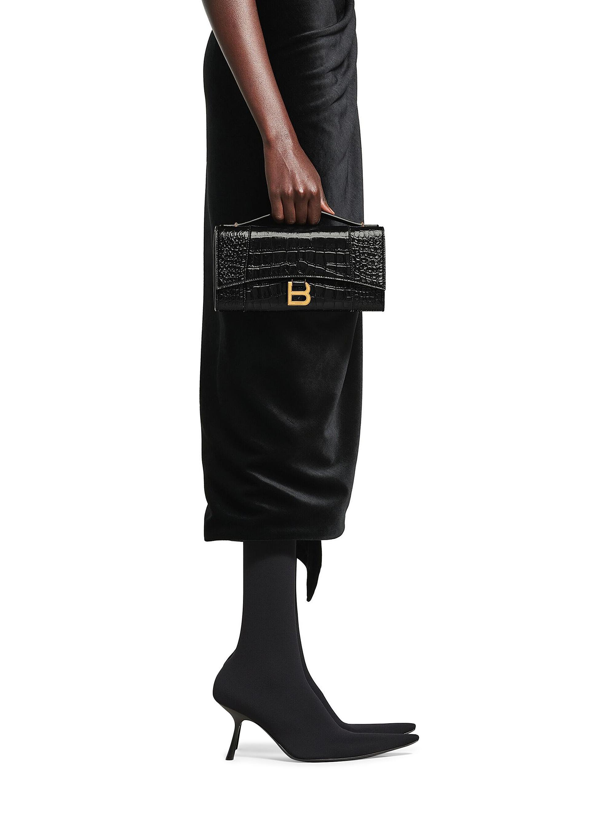 Hourglass Pochette with Handle