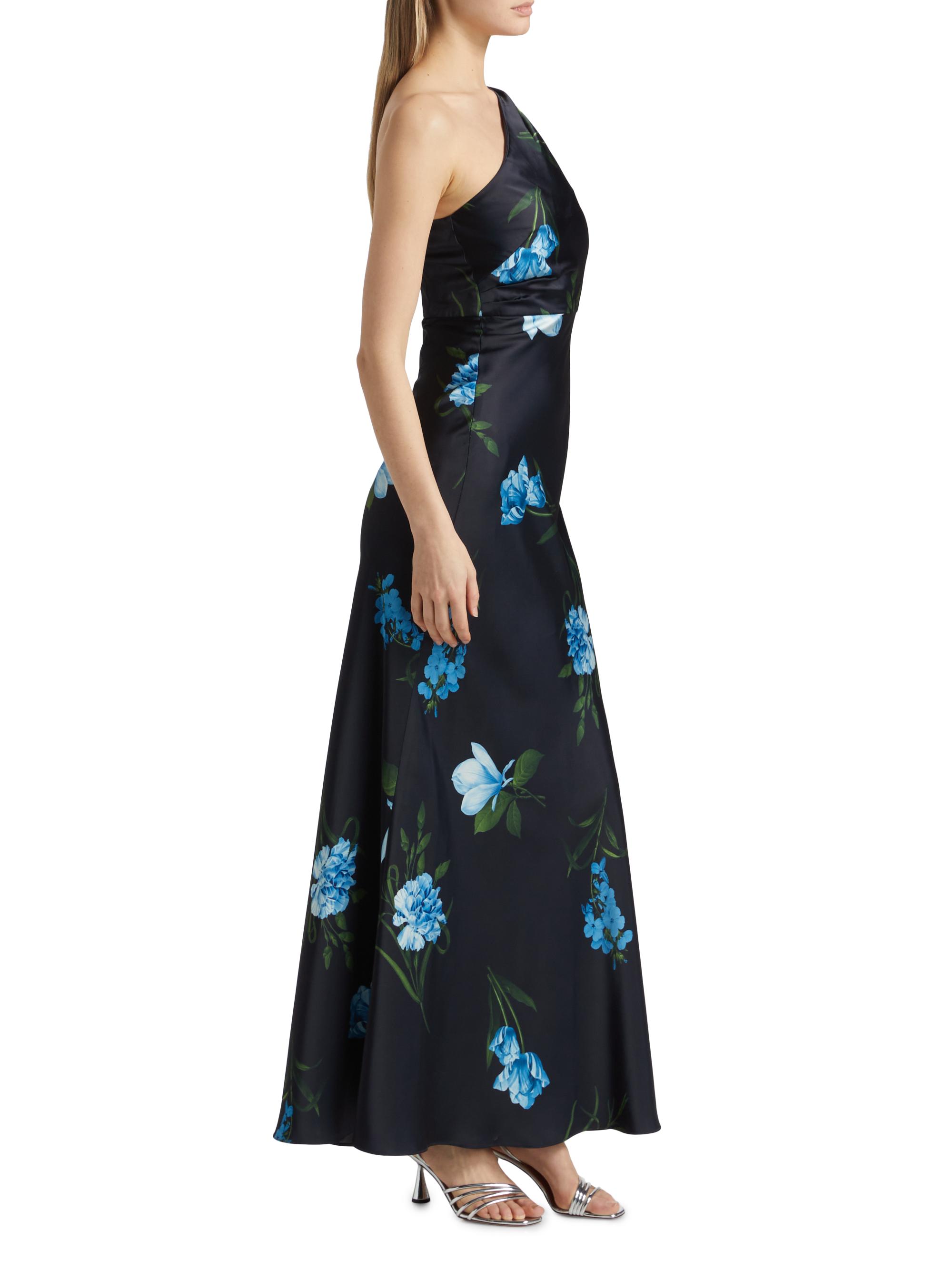 delphine one shoulder asymmetric maxi dress REISS Delphine One Shoulder Asymmetric Maxi Dress