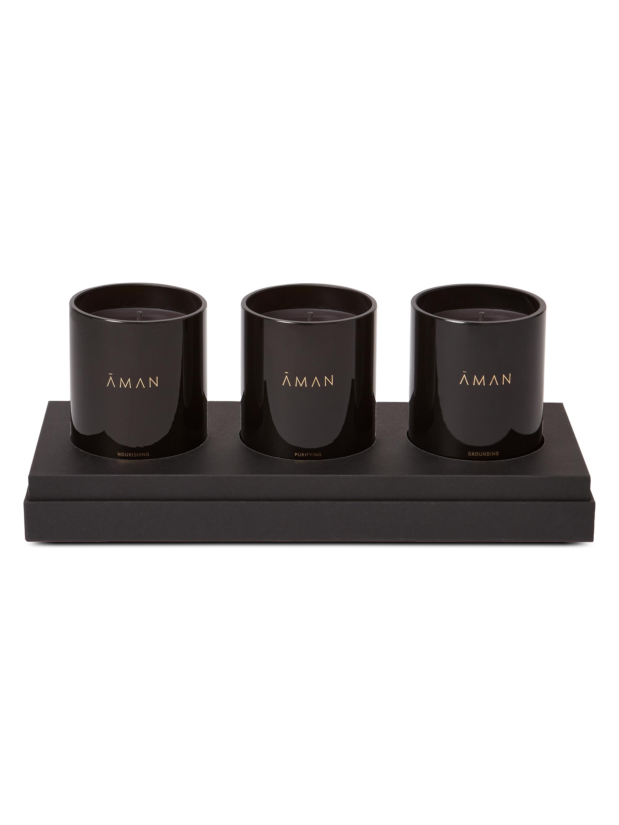 Aman Spa Candle Trio Set