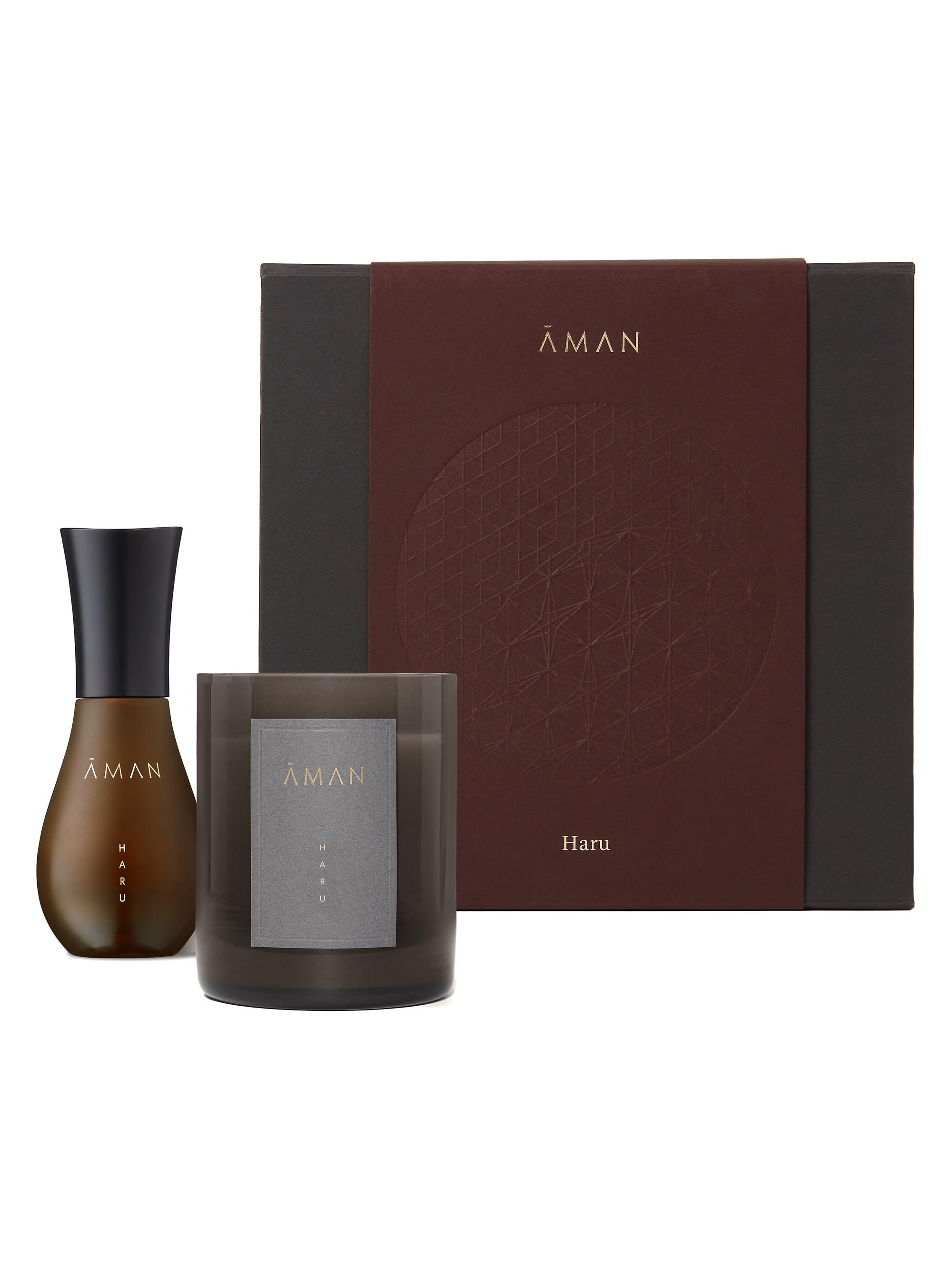 Aman Haru Fine Fragrance & Candle Duo Gift Set