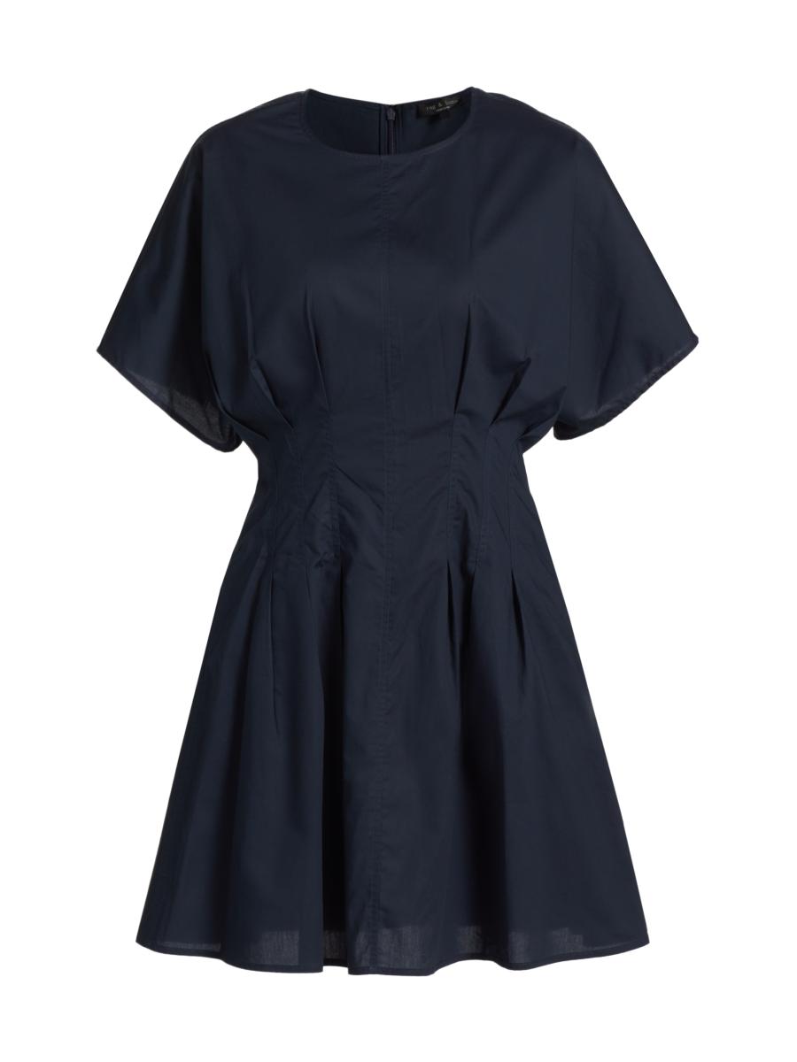 Rag & Bone Women's Maddie Poplin Minidress