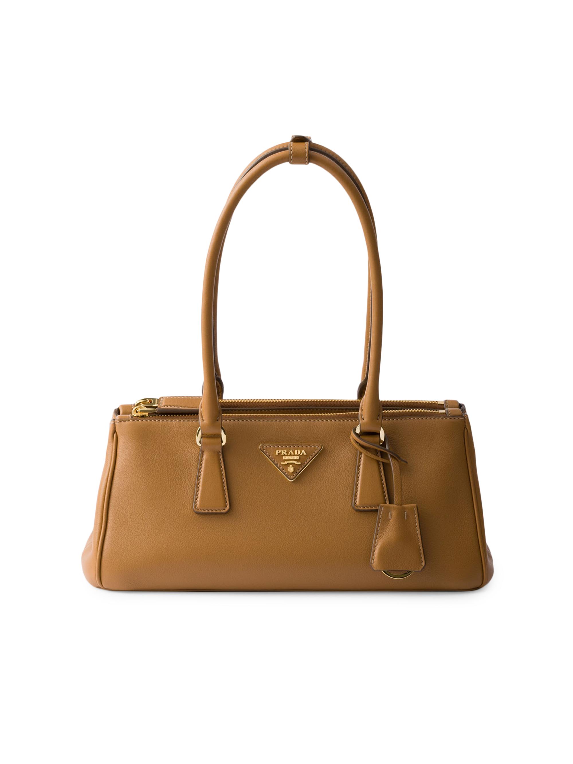 Prada Large Leather Top Handle Bag | Saks Fifth Avenue