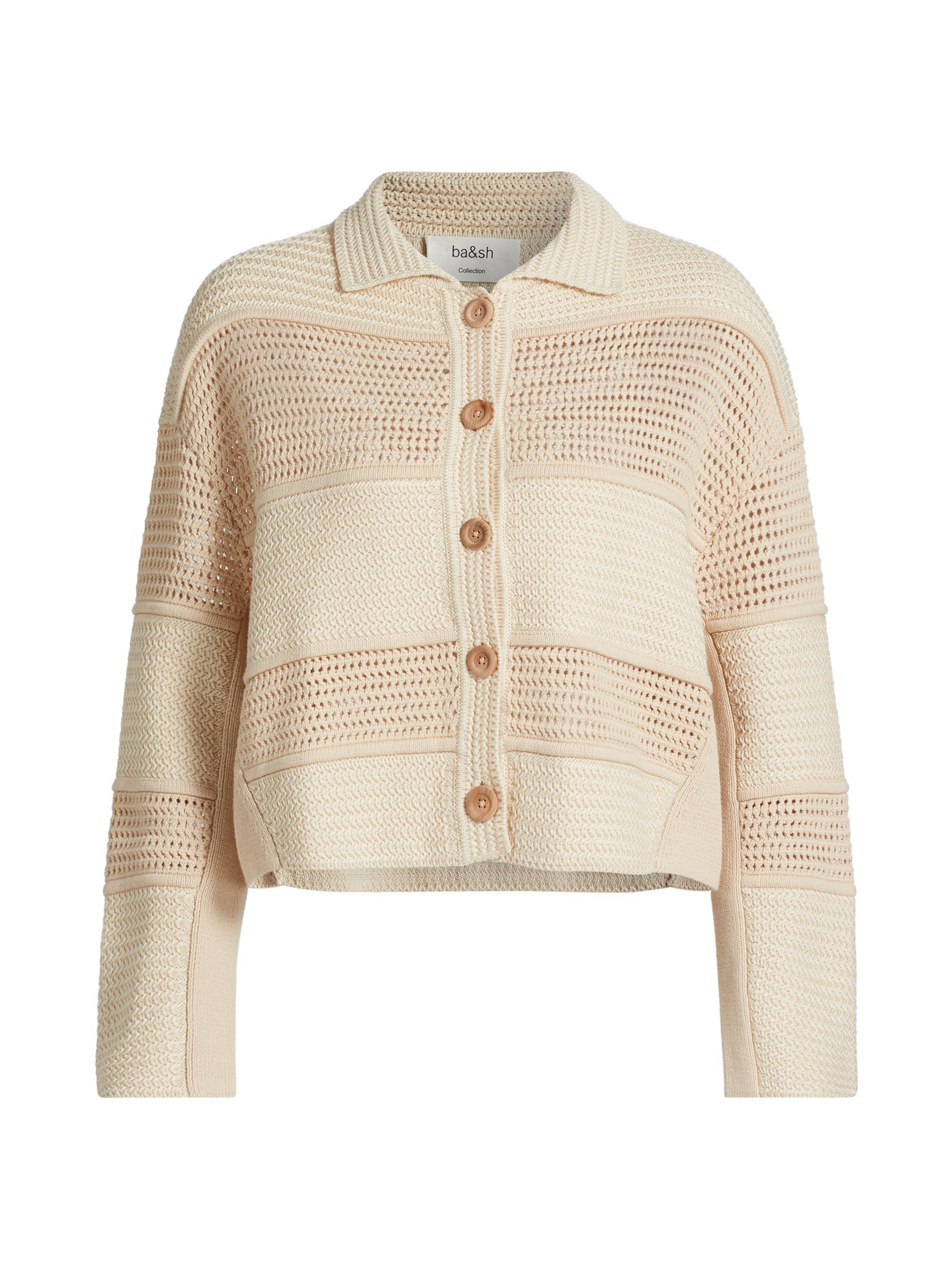 ジャケット・アウター sunsea/COTTON SHAGGY KNIT CARDIGAN