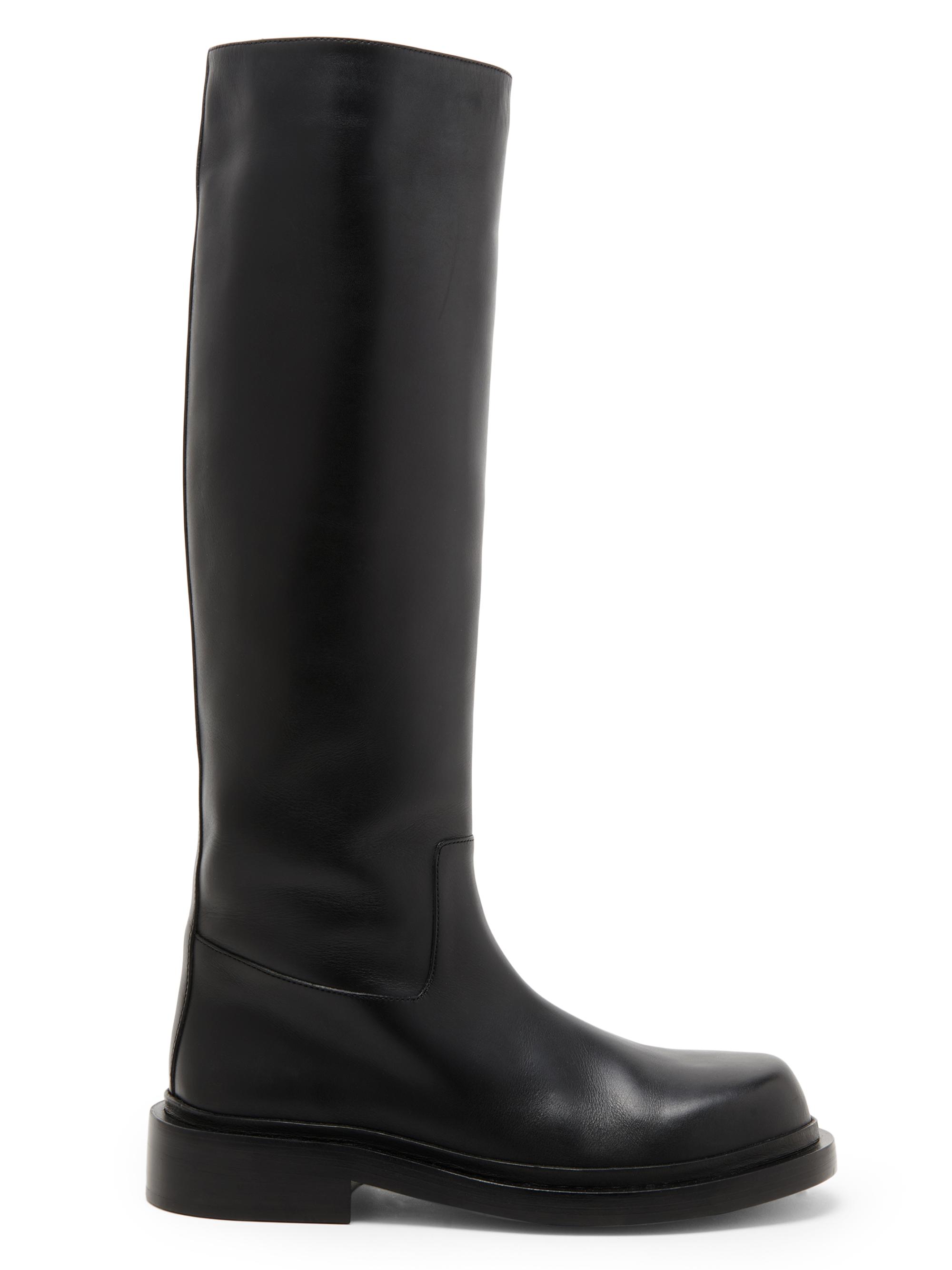 Ganni Cleated Knee-High Chelsea Boots | Saks Fifth Avenue