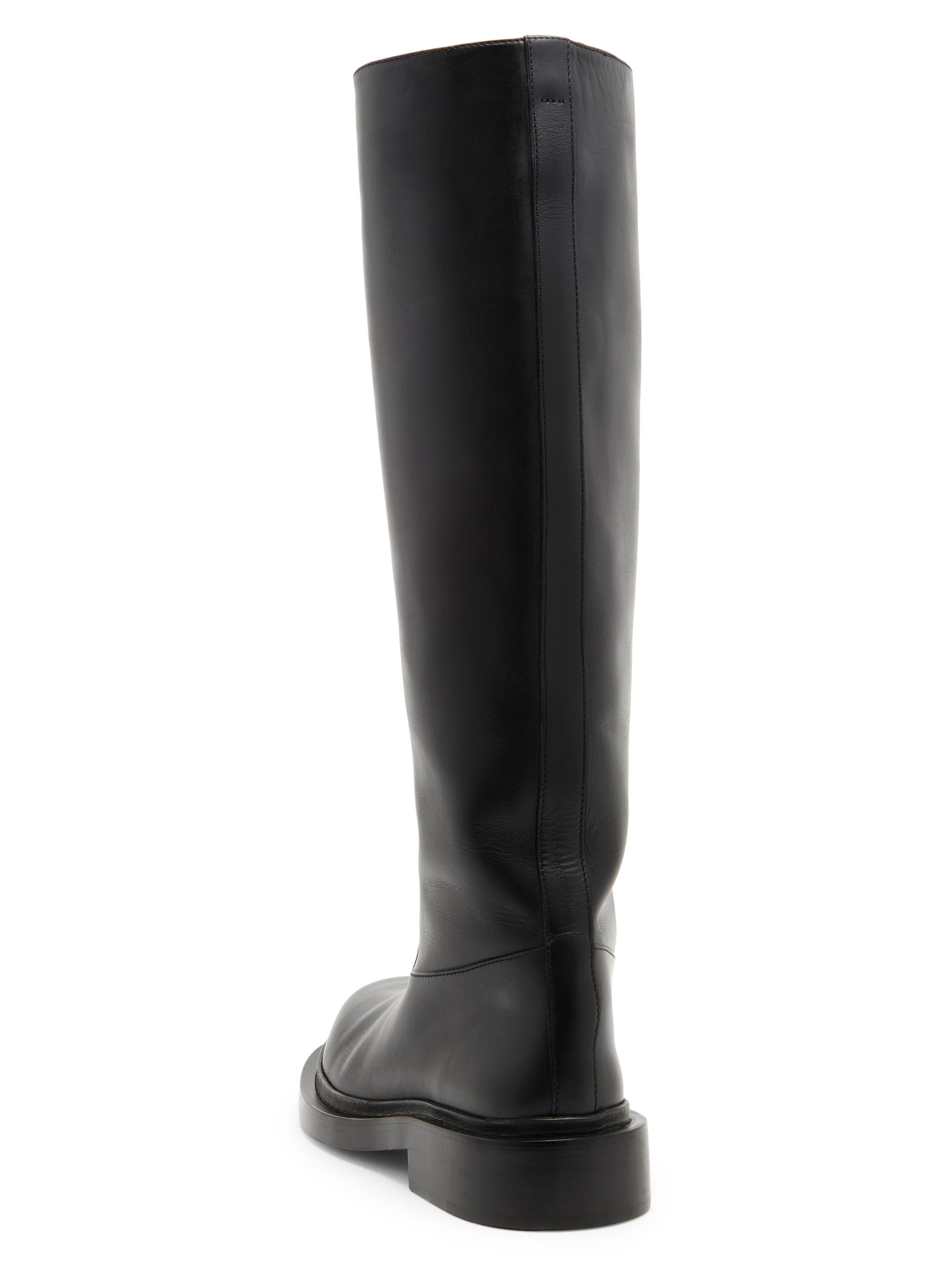 Jil Sander Leather Knee-High Boots | Saks Fifth Avenue