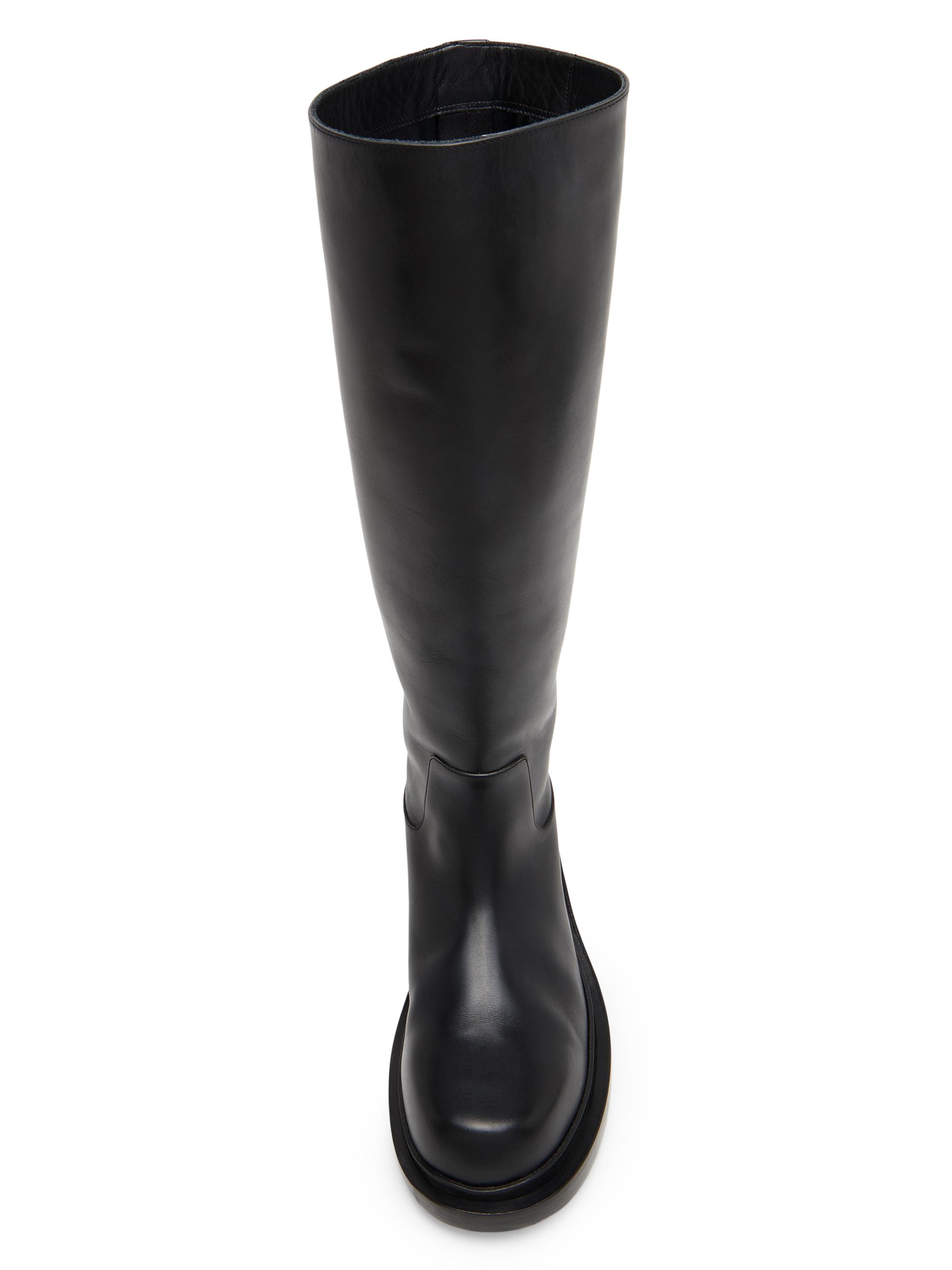 Jil Sander Leather Knee-High Boots | Saks Fifth Avenue
