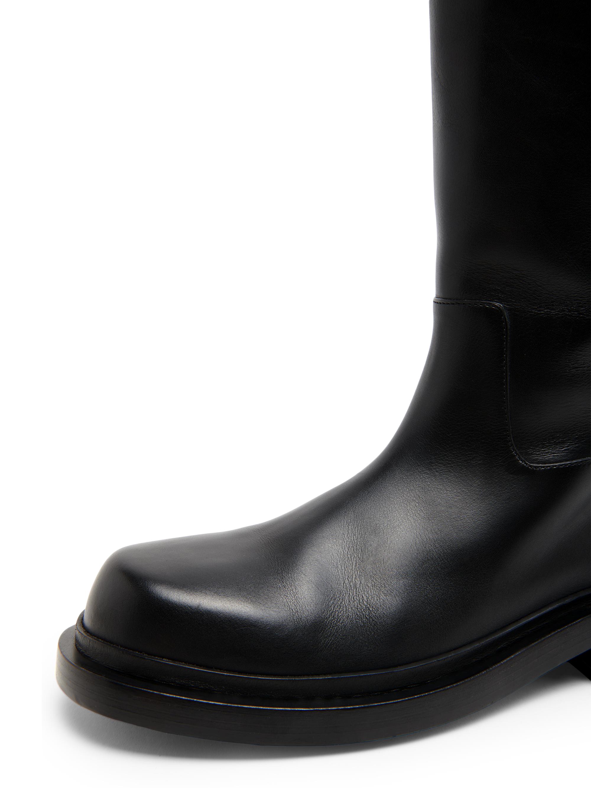 Jil Sander Leather Knee-High Boots | Saks Fifth Avenue