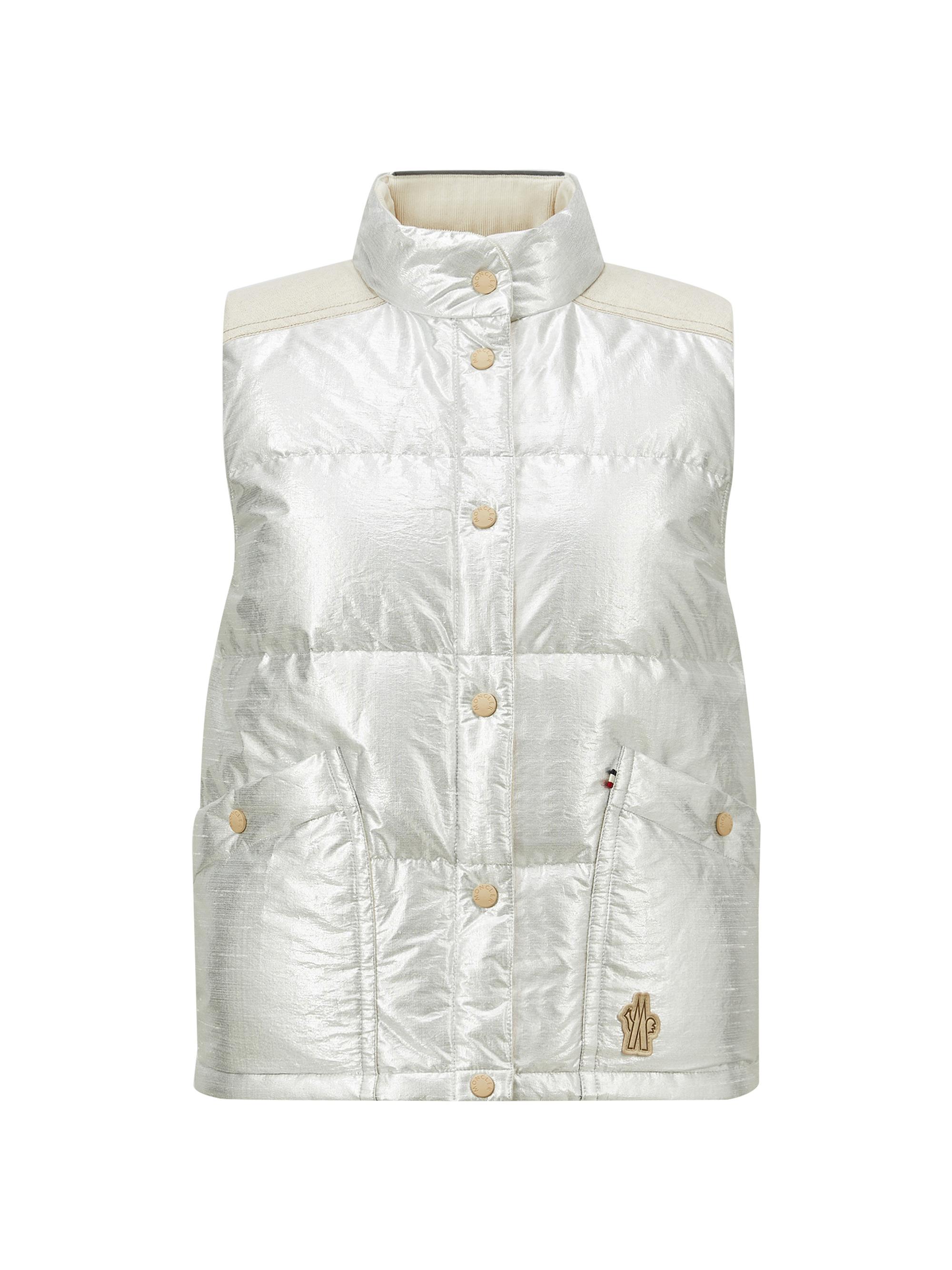 Moncler Grenoble Women's Pinchot Puffer Vest - Silver