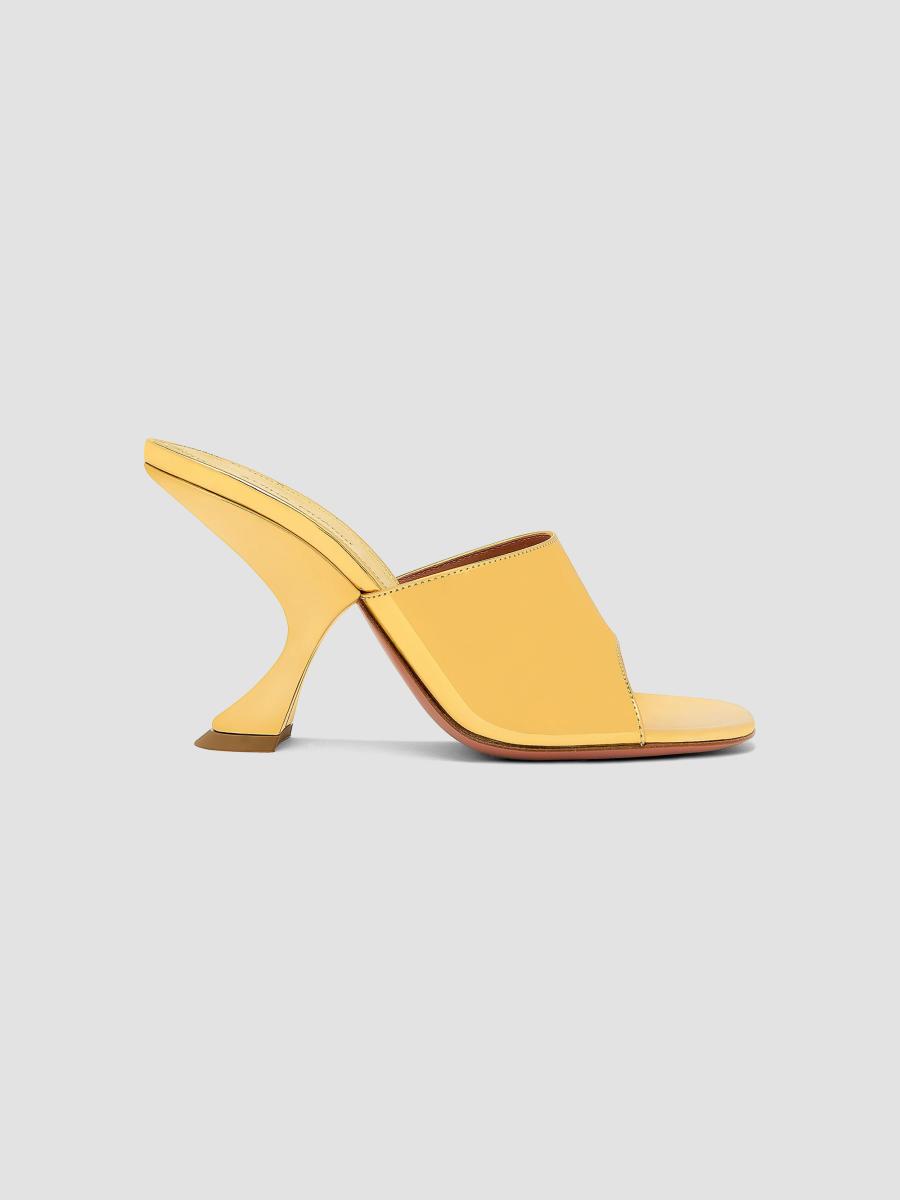 靴 YELLOW MONO SNEAKER MULES TTT 靴 YELLOW MONO SNEAKER MULES TTT