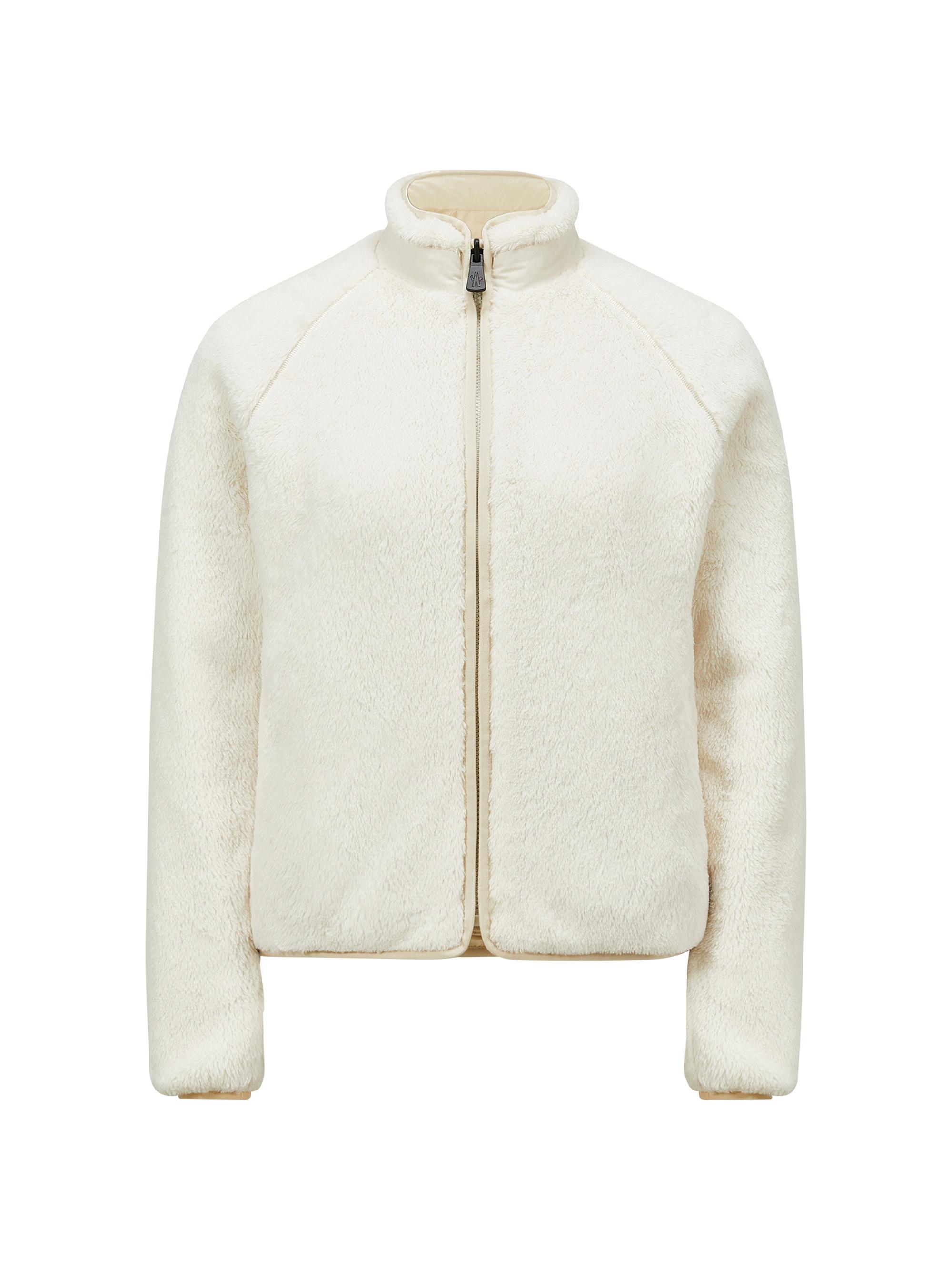 Moncler Grenoble Women's Sweatshirt in Polartec - White