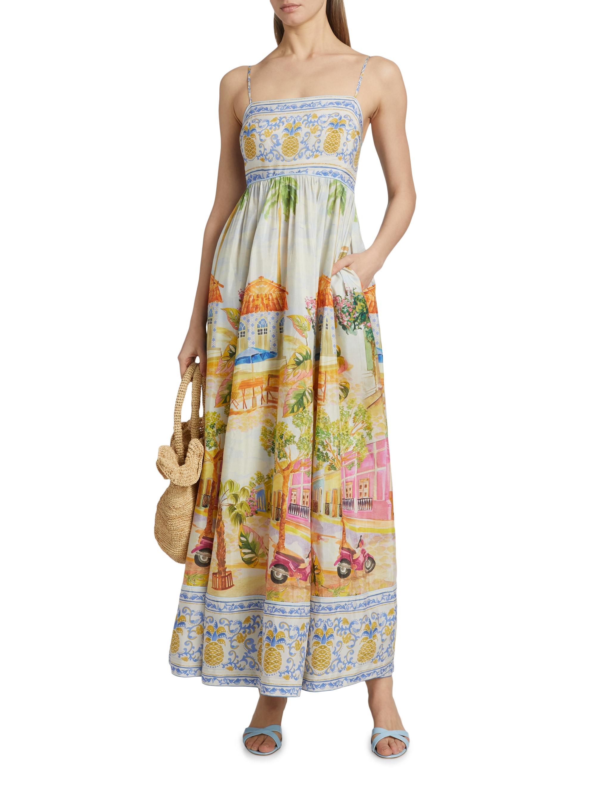 Aracati Printed Maxi Dress