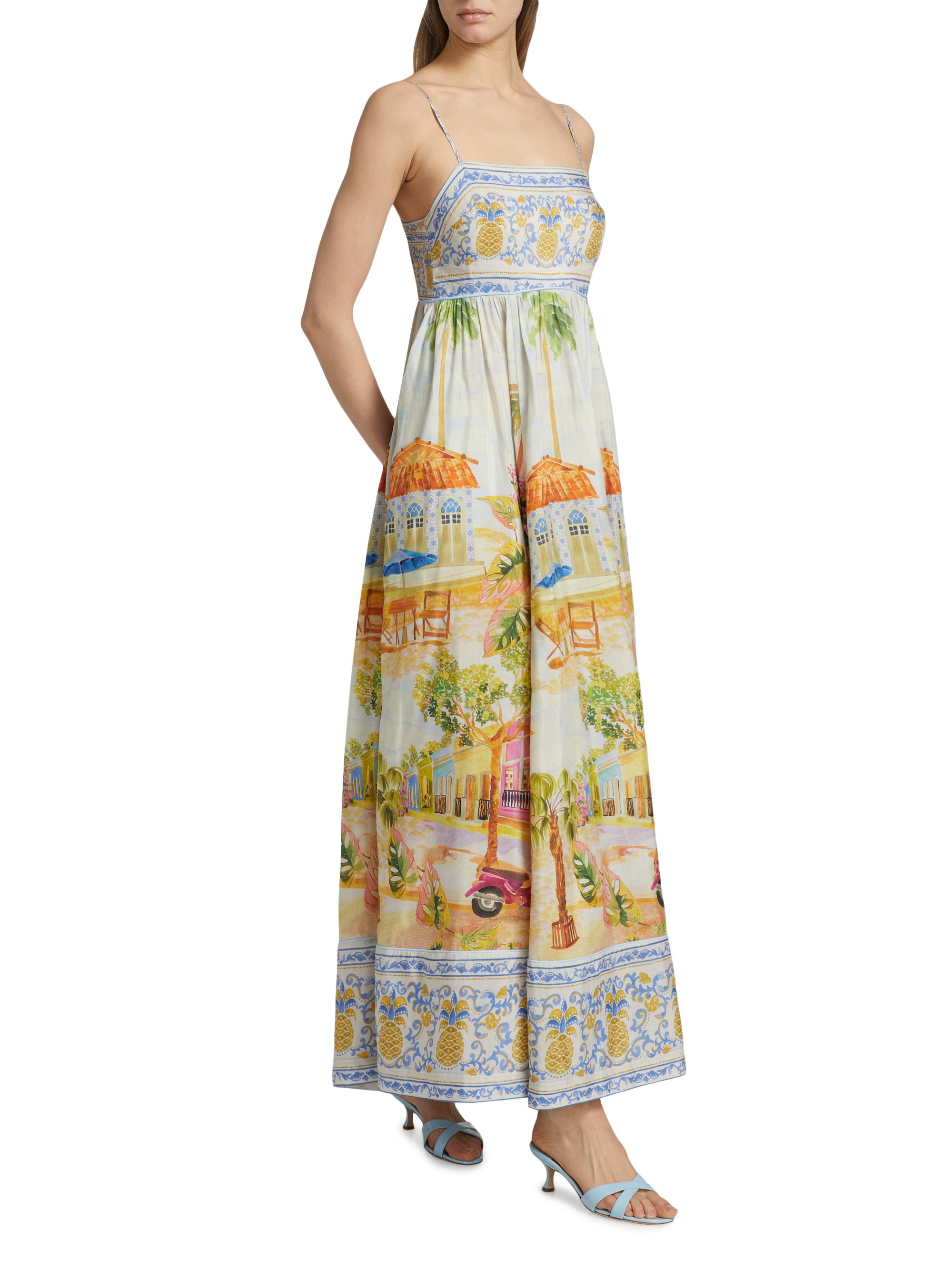 Aracati Printed Maxi Dress