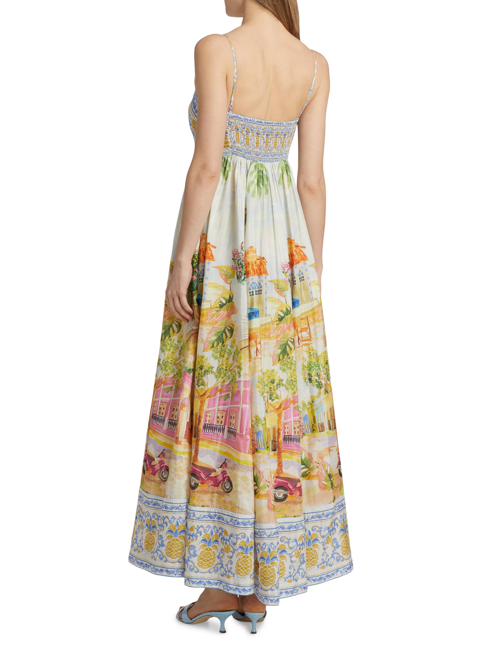 Aracati Printed Maxi Dress
