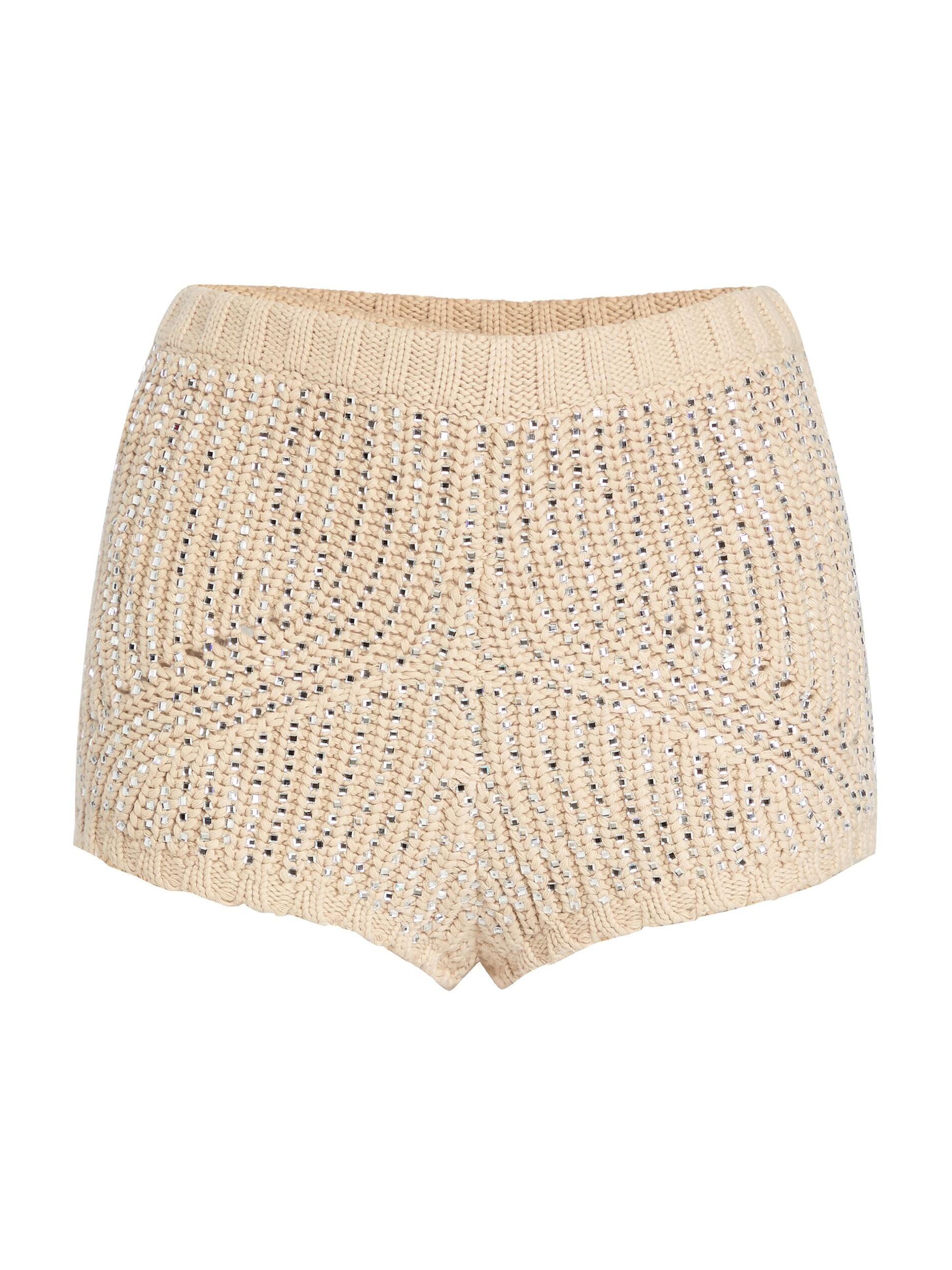 Retrofête Women's Lola Shorts - Latte Silver