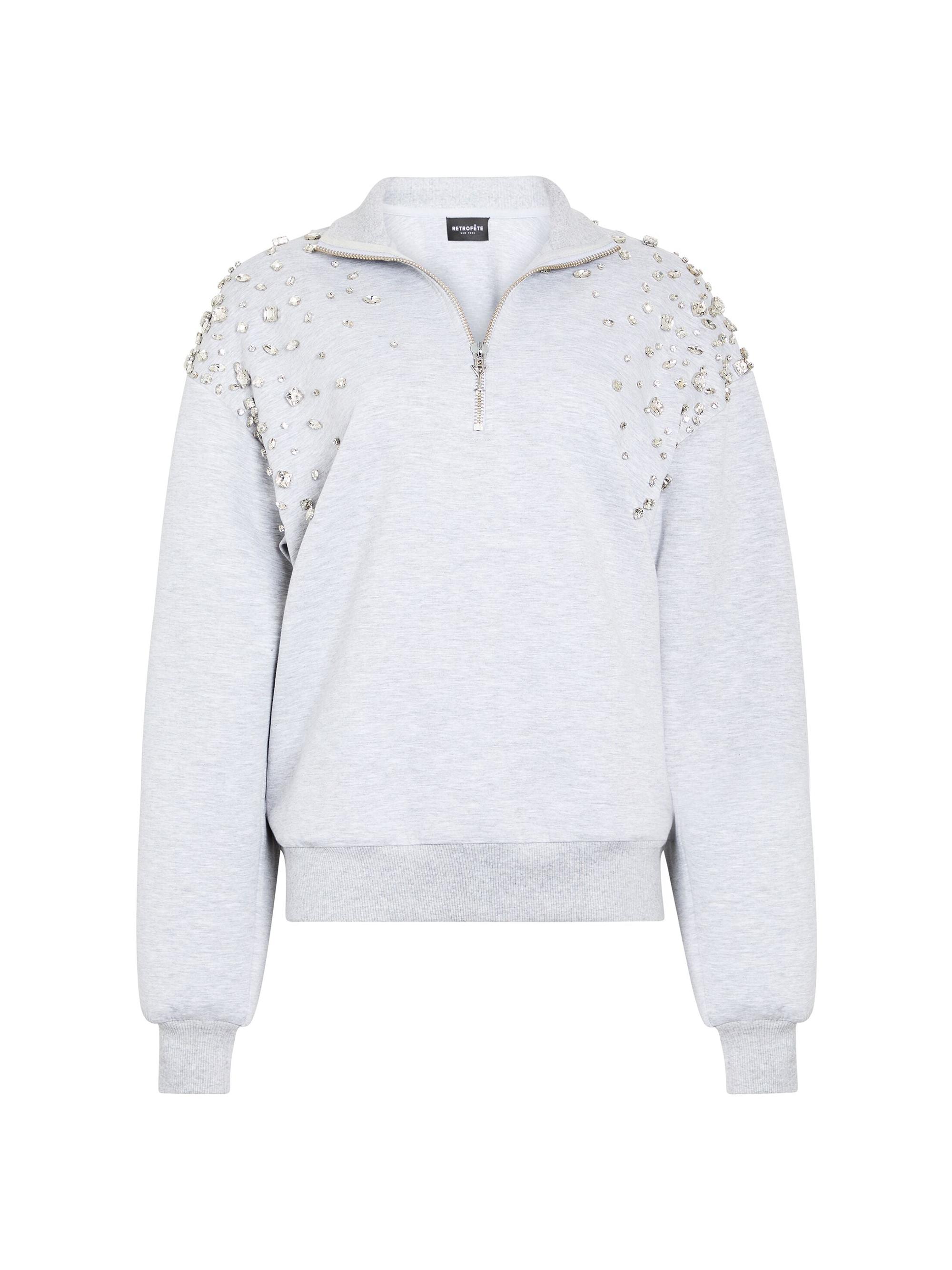 Retrofête Women's Marissa Sweatshirt - Heathered Grey