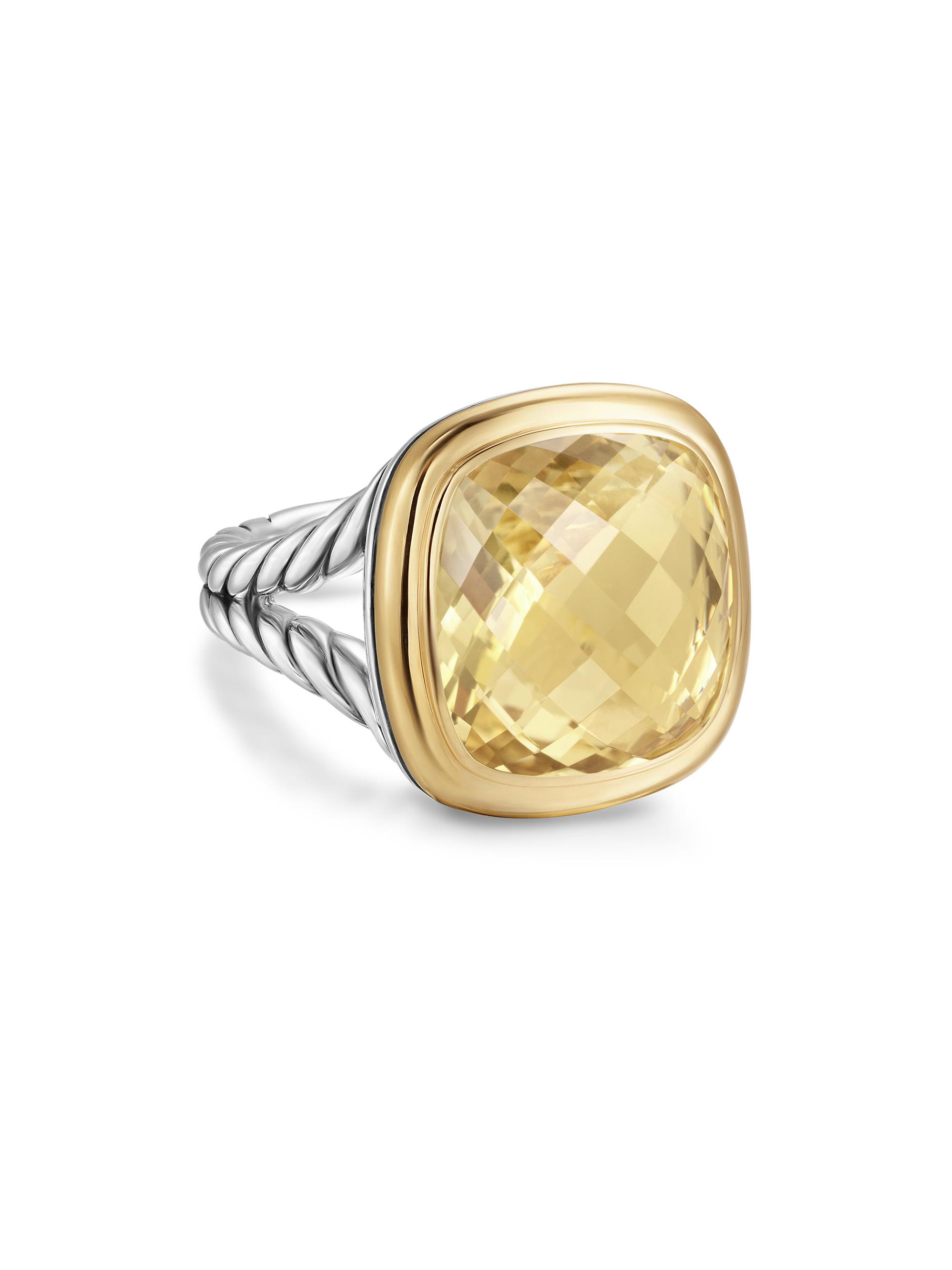 slim fit dress slacks 22ct Gold Floral Leaf Dress Ring with Cubic Zirconia Stones main image 0