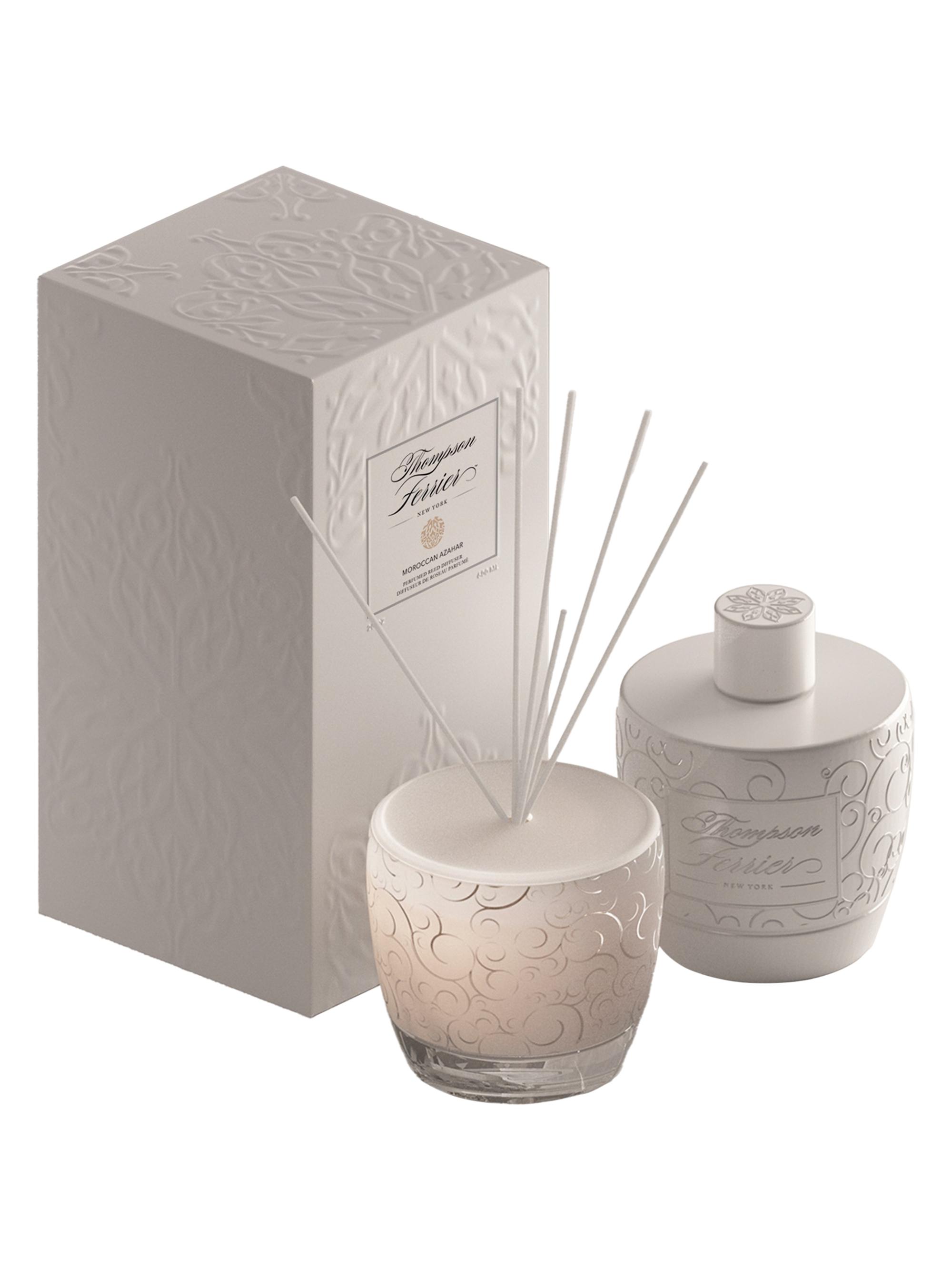 Thompson Ferrier The White Collection Moroccan Azahar Reed Diffuser
