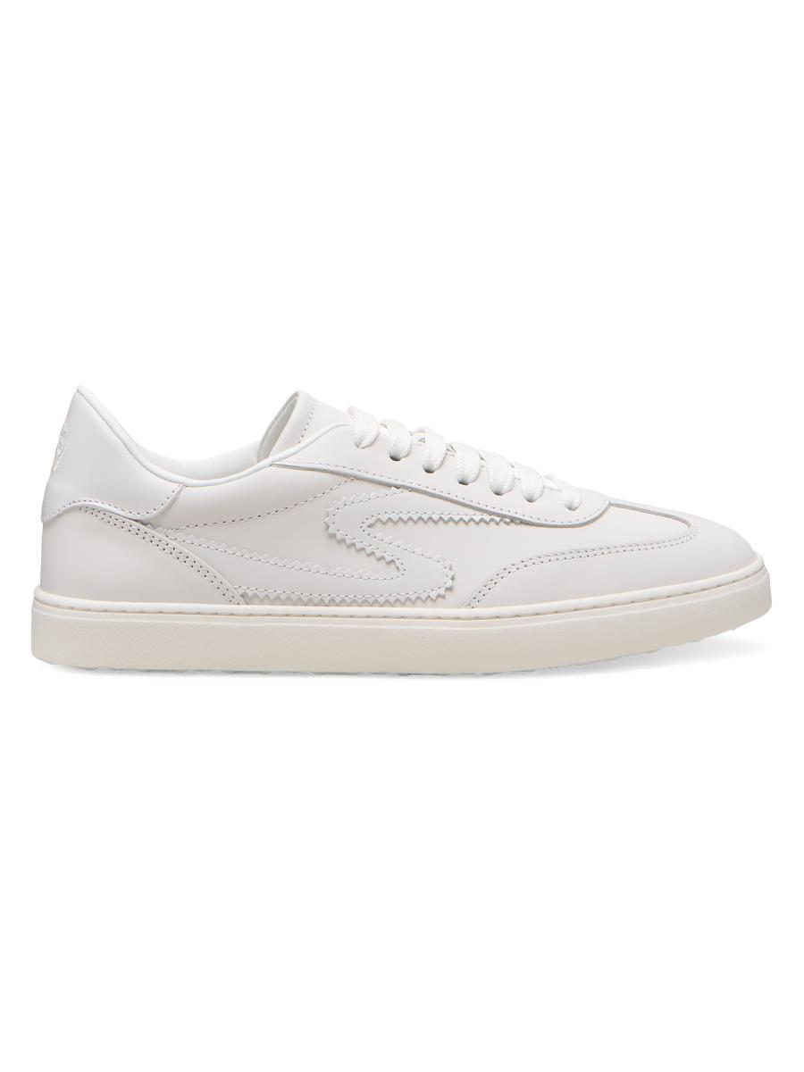 スニーカー STUART WEITZMAN RUNAROUND SNEAKERS Stuart Weitzman Runaround Leather Sneakers | Saks Fifth Avenue