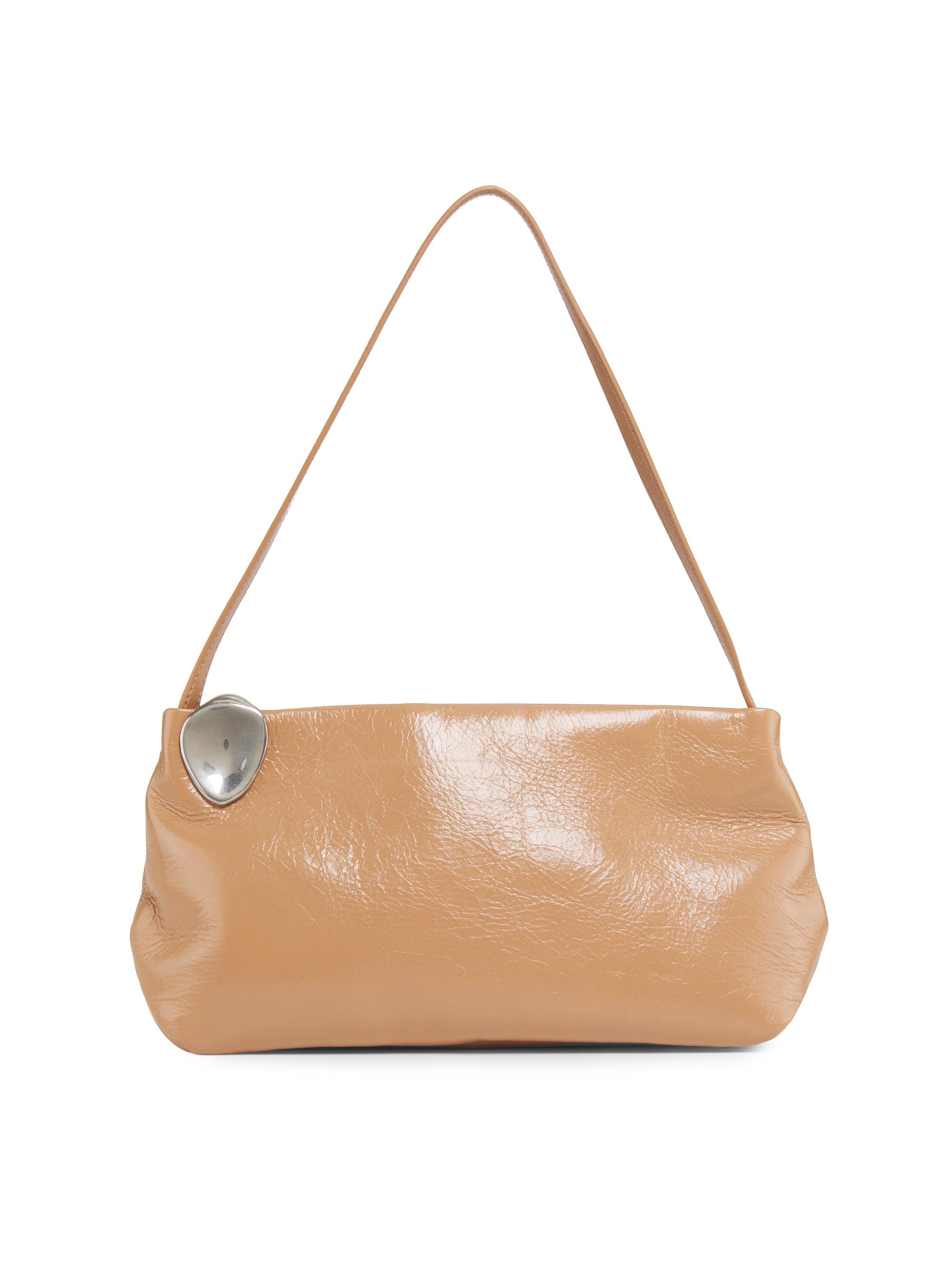 Jil Sander Women's Jewel Leather Shoulder Bag - Sandstorm