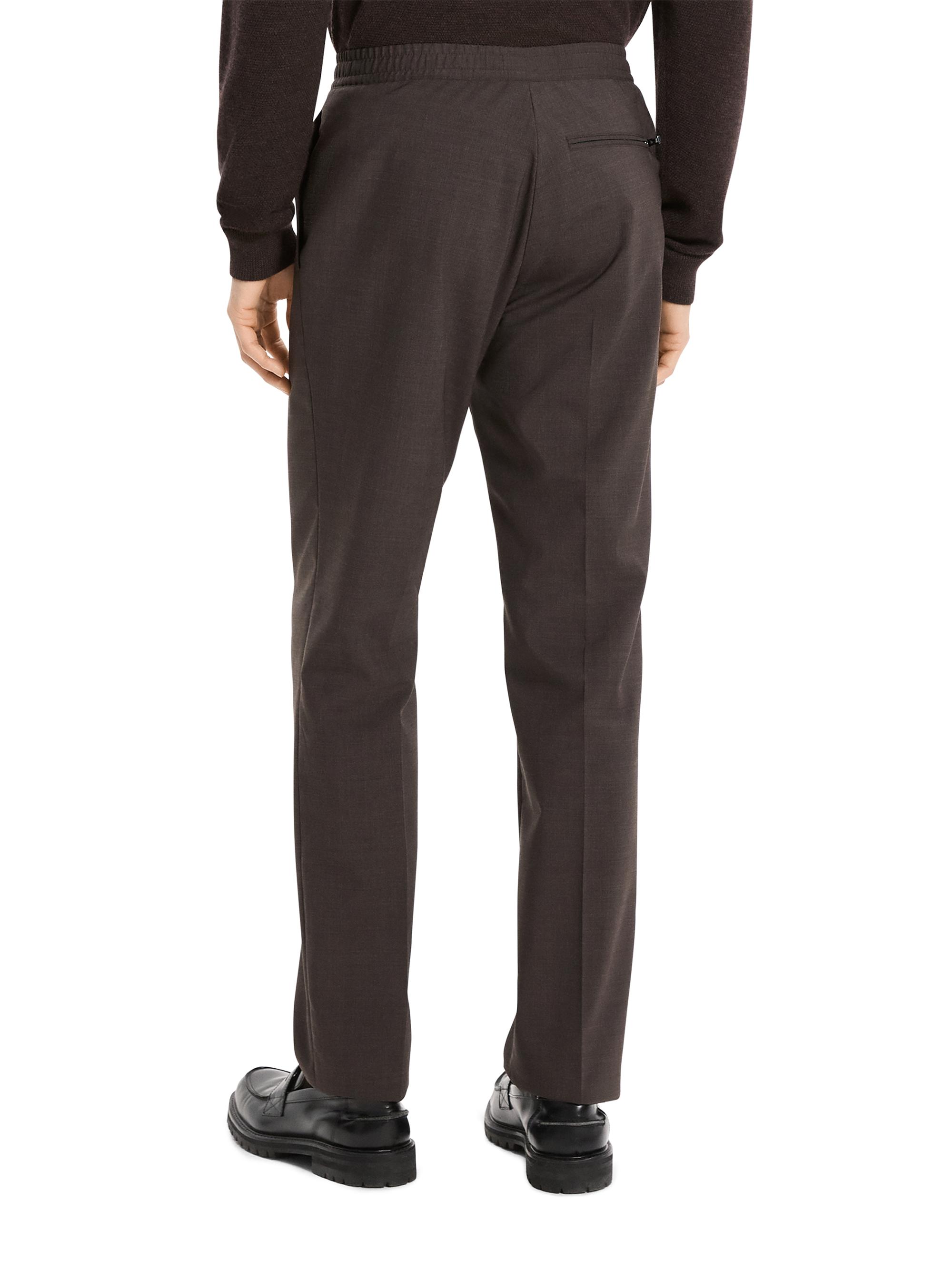 Theory Curtis Wool-Blend Trousers | Saks Fifth Avenue