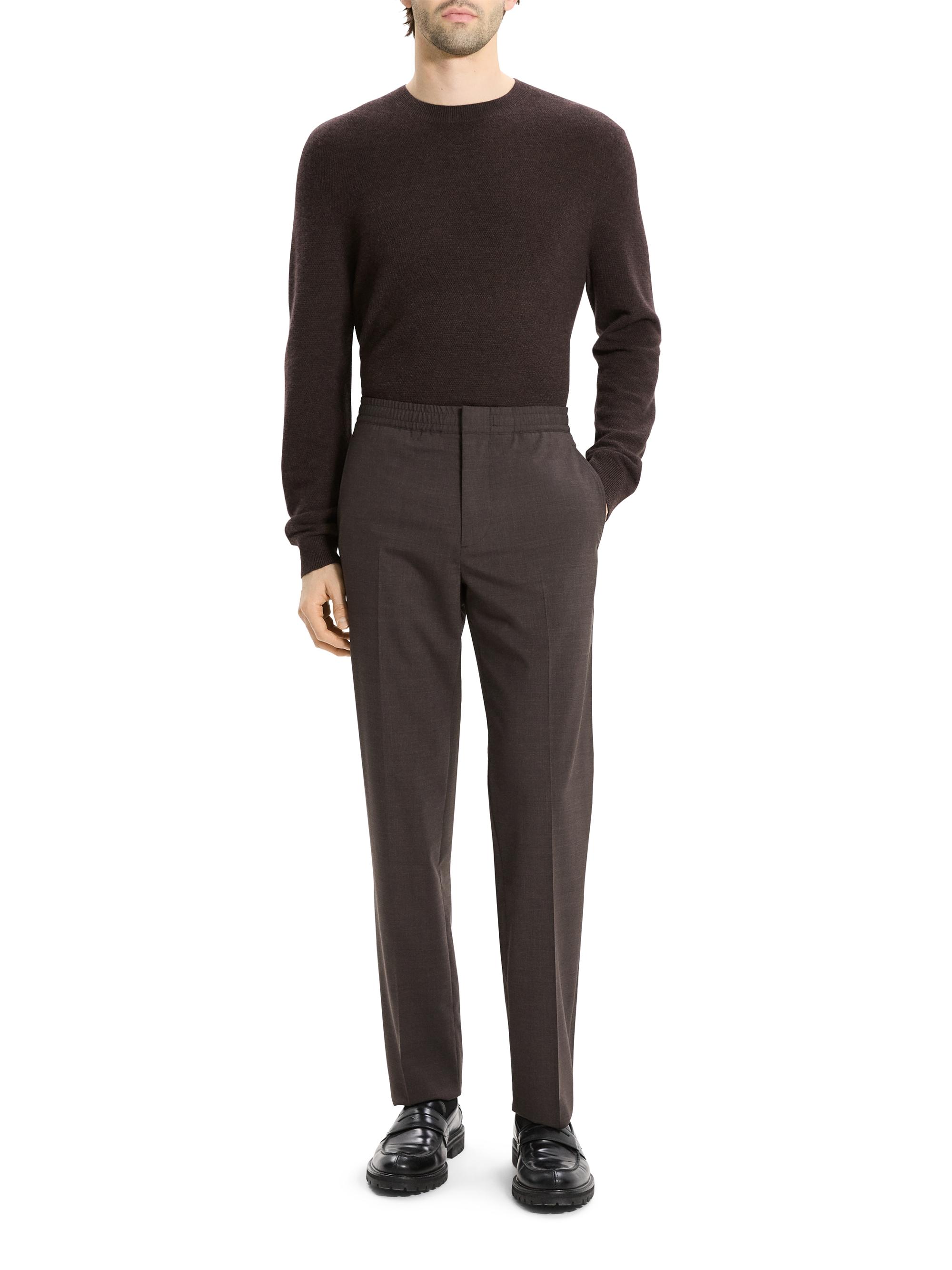 Theory Curtis Wool-Blend Trousers | Saks Fifth Avenue