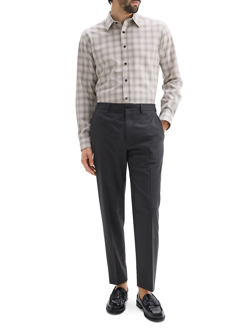 Shop Theory Curtis Wool-Blend Trousers | Saks Fifth Avenue Shop Theory Curtis Wool-Blend Trousers | Saks Fifth Avenue