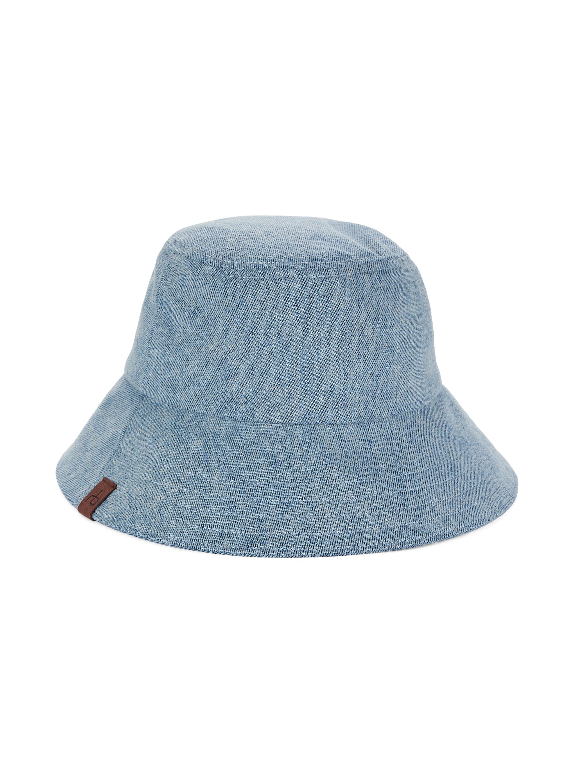 最終値下げ！GANNI デニムハット Ganni Denim Hand-Knit Bucket Hat | Saks Fifth Avenue