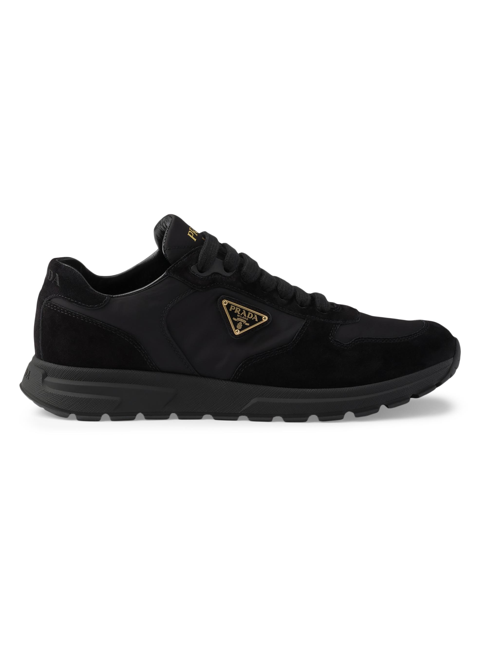 Prada Prax 2.0 Re-Nylon and Suede Sneakers | Saks Fifth Avenue