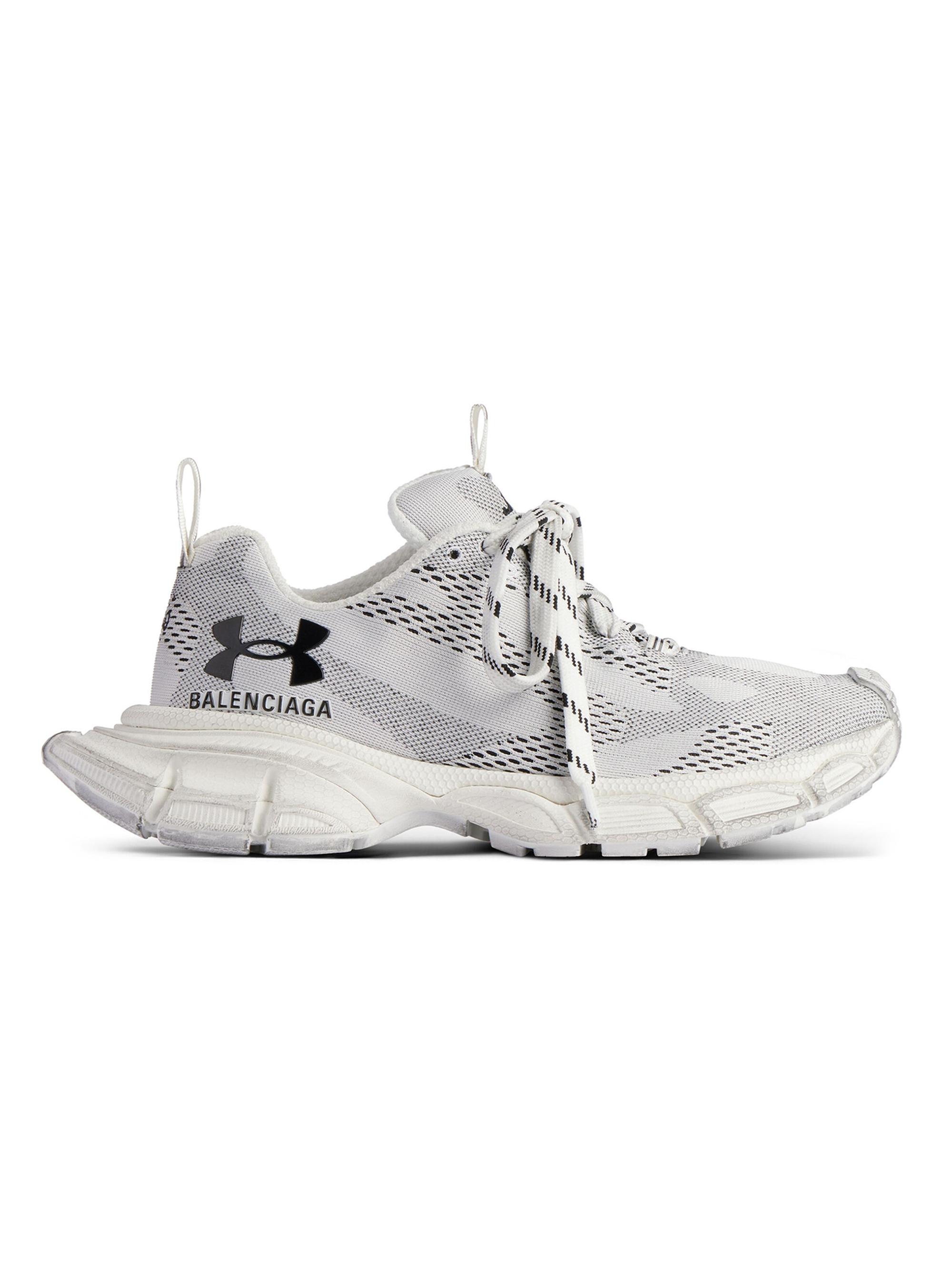 Balenciaga Women's Under Armour 3XL Knit Sneakers - White