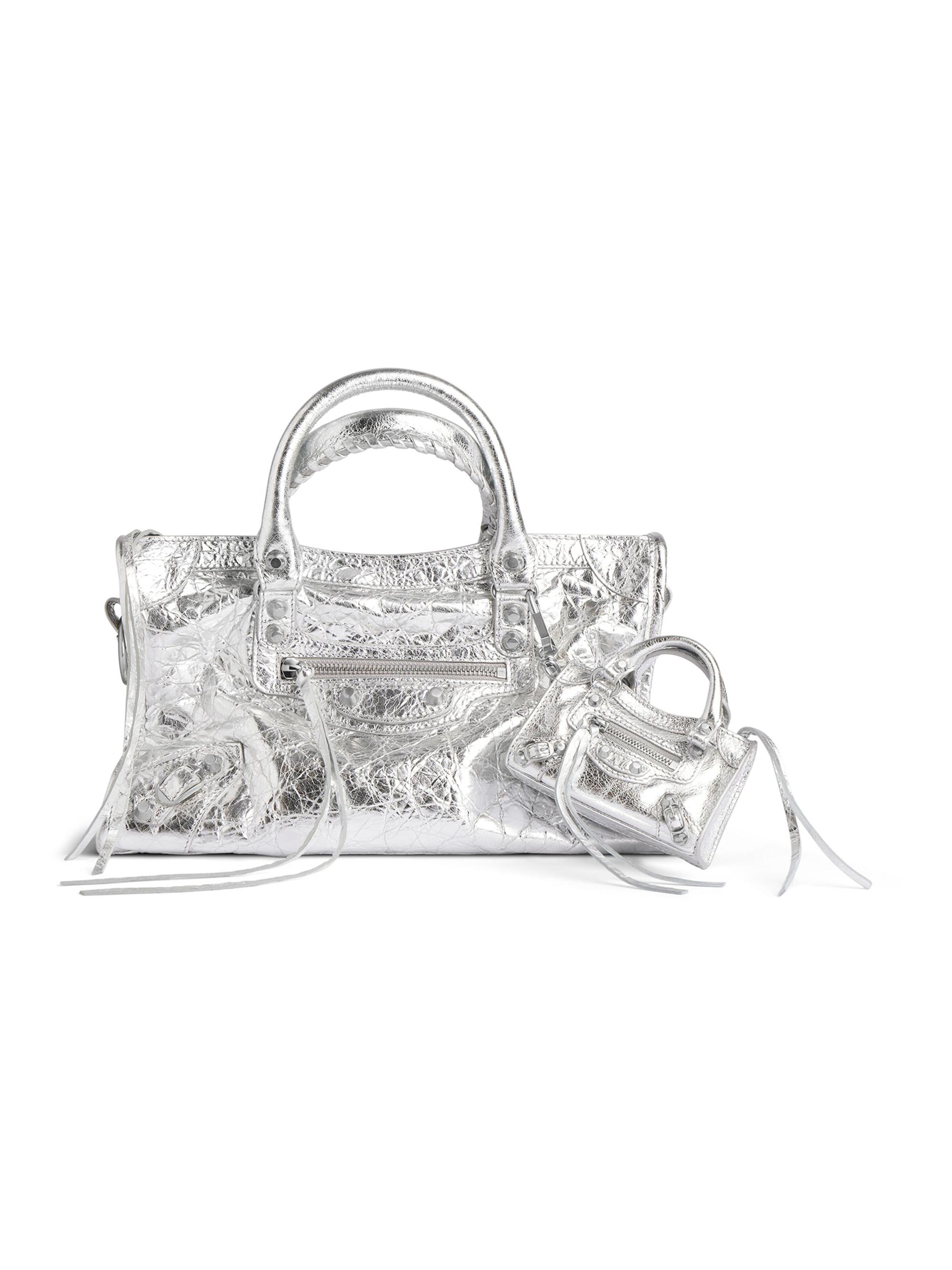 Balenciaga Le City Micro Metallized Bag Charm | Saks Fifth Avenue