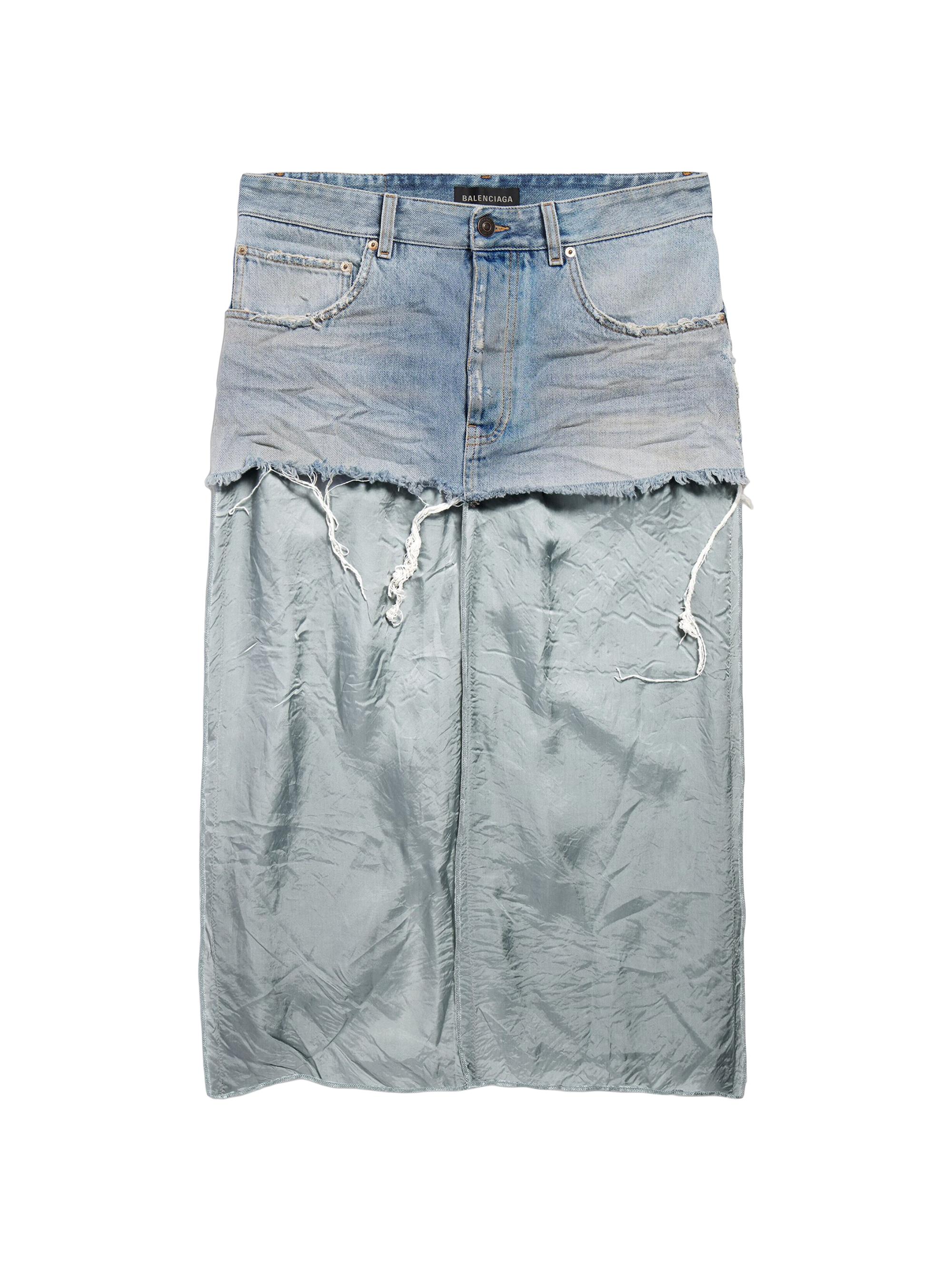 Balenciaga Ripped Off Skirt | Saks Fifth Avenue