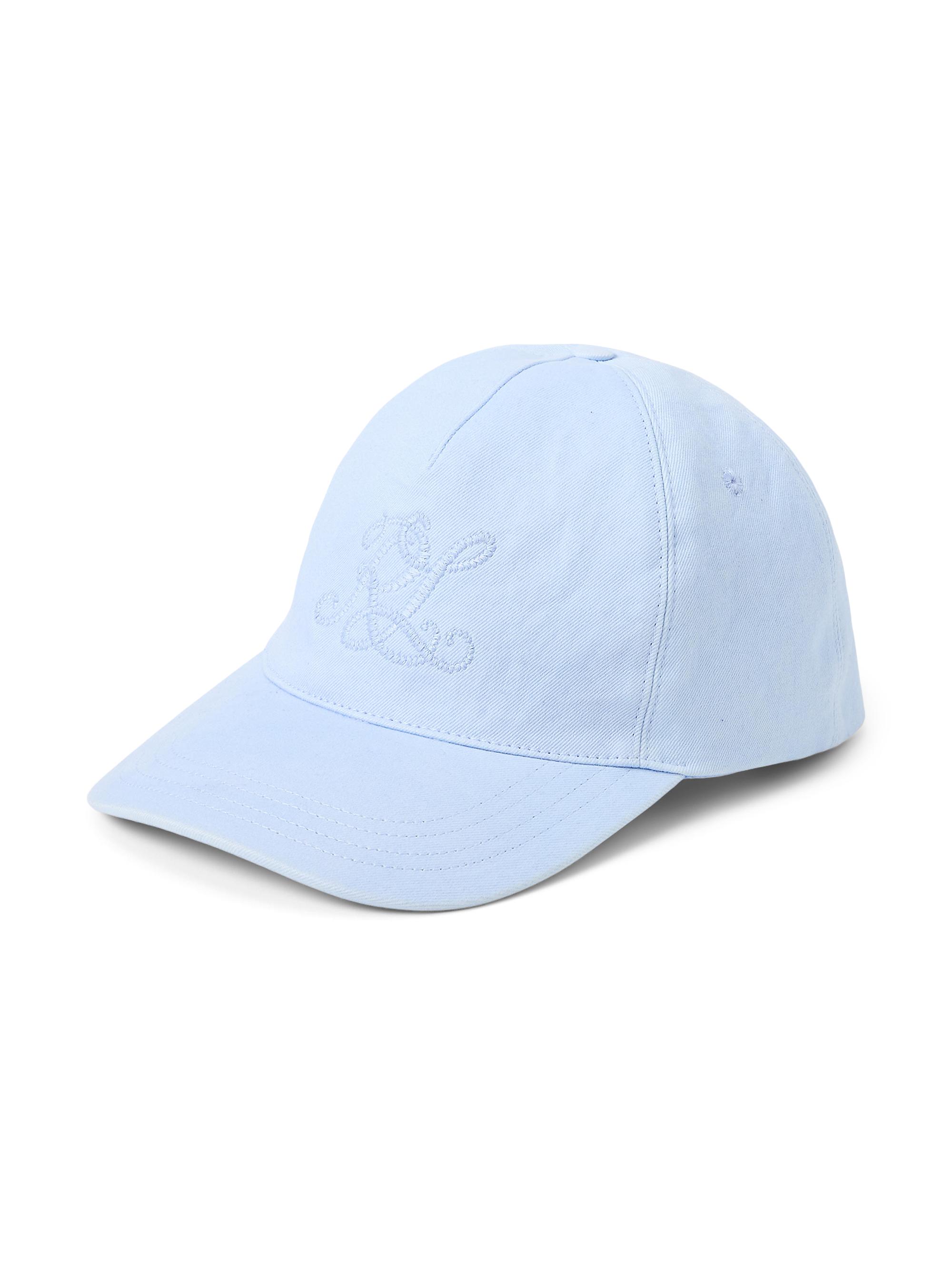 Ralph Lauren Purple Label Men's Logo Embroidered Baseball Cap - Chambray Blue