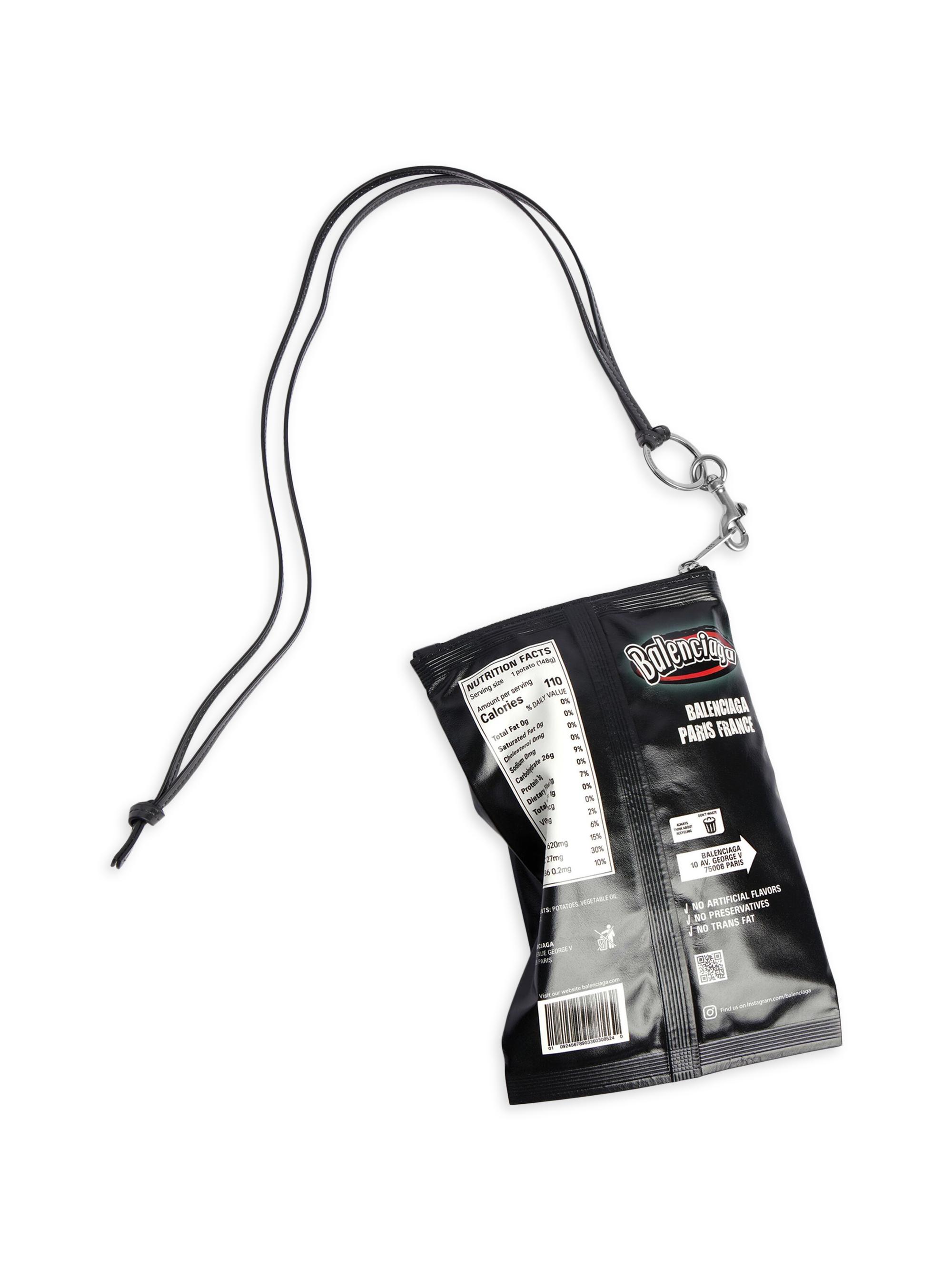 Balenciaga Chips Phone Holder Pouch | Saks Fifth Avenue