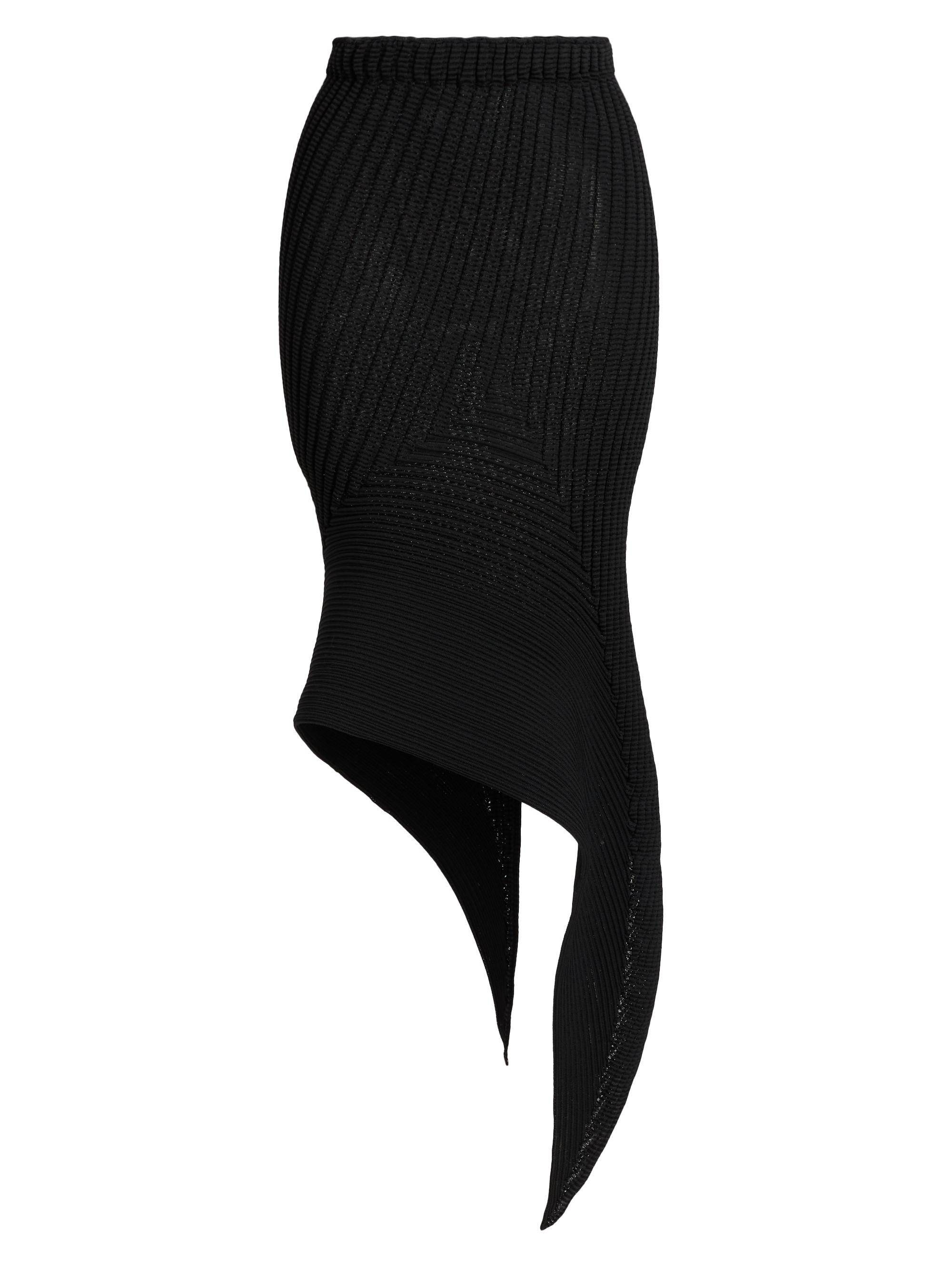 ISSEY MIYAKE スチームストレッチ スカート 黒 ISSEY MIYAKE スチームストレッチ スカート 黒