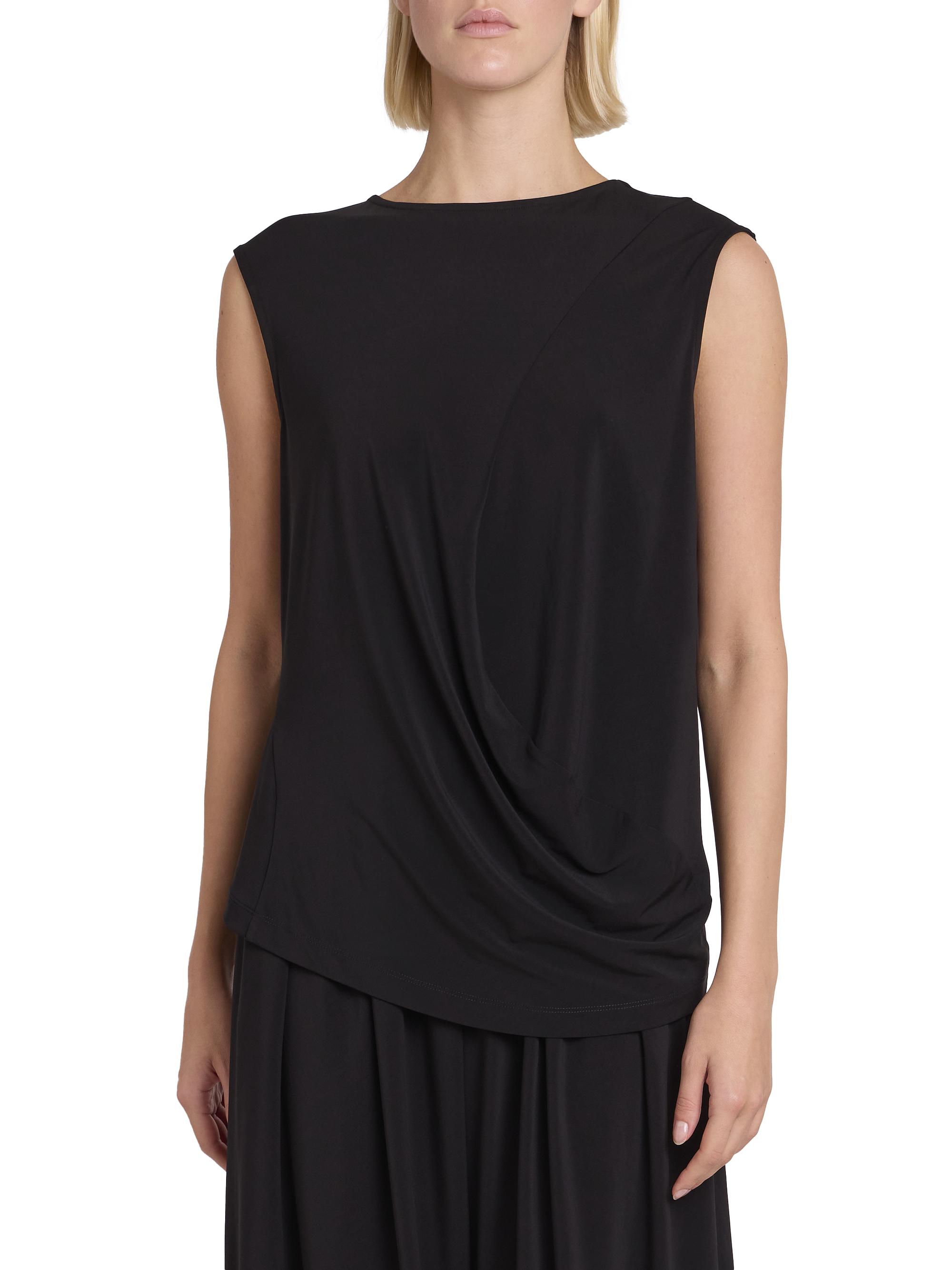 Issey Miyake Drape Jersey Top | Saks Fifth Avenue