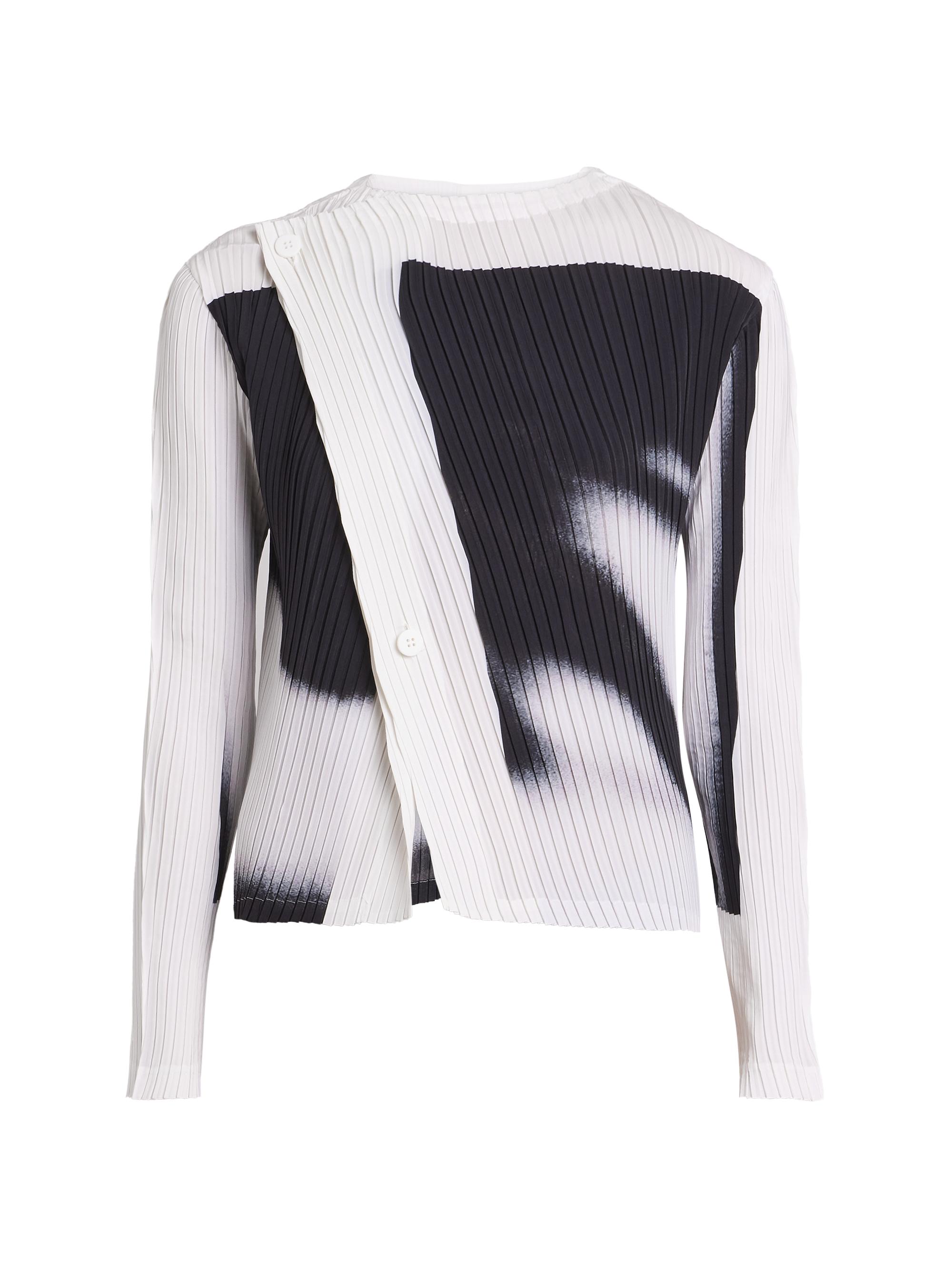 Issey Miyake Shadow Study Pleats Cardigan | Saks Fifth Avenue