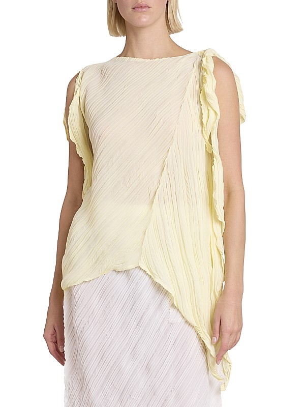 Shop Issey Miyake Wrinkled & Twisted Top | Saks Fifth Avenue Shop Issey Miyake Wrinkled & Twisted Top | Saks Fifth Avenue